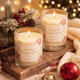 Frosted Peppermint Candle