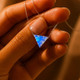 Celestial Crystal Triangle Necklace