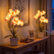 Opulent Orchid Lamp