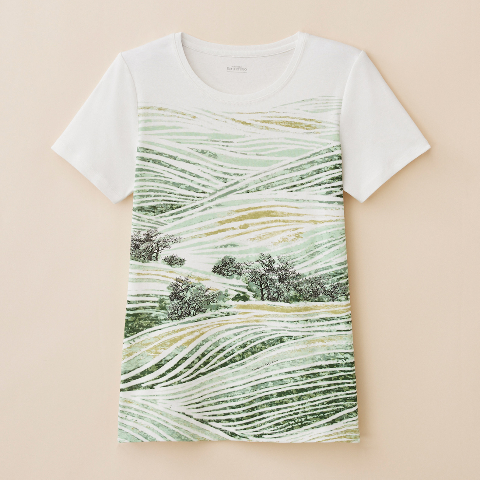Scenic Scoopneck Tee