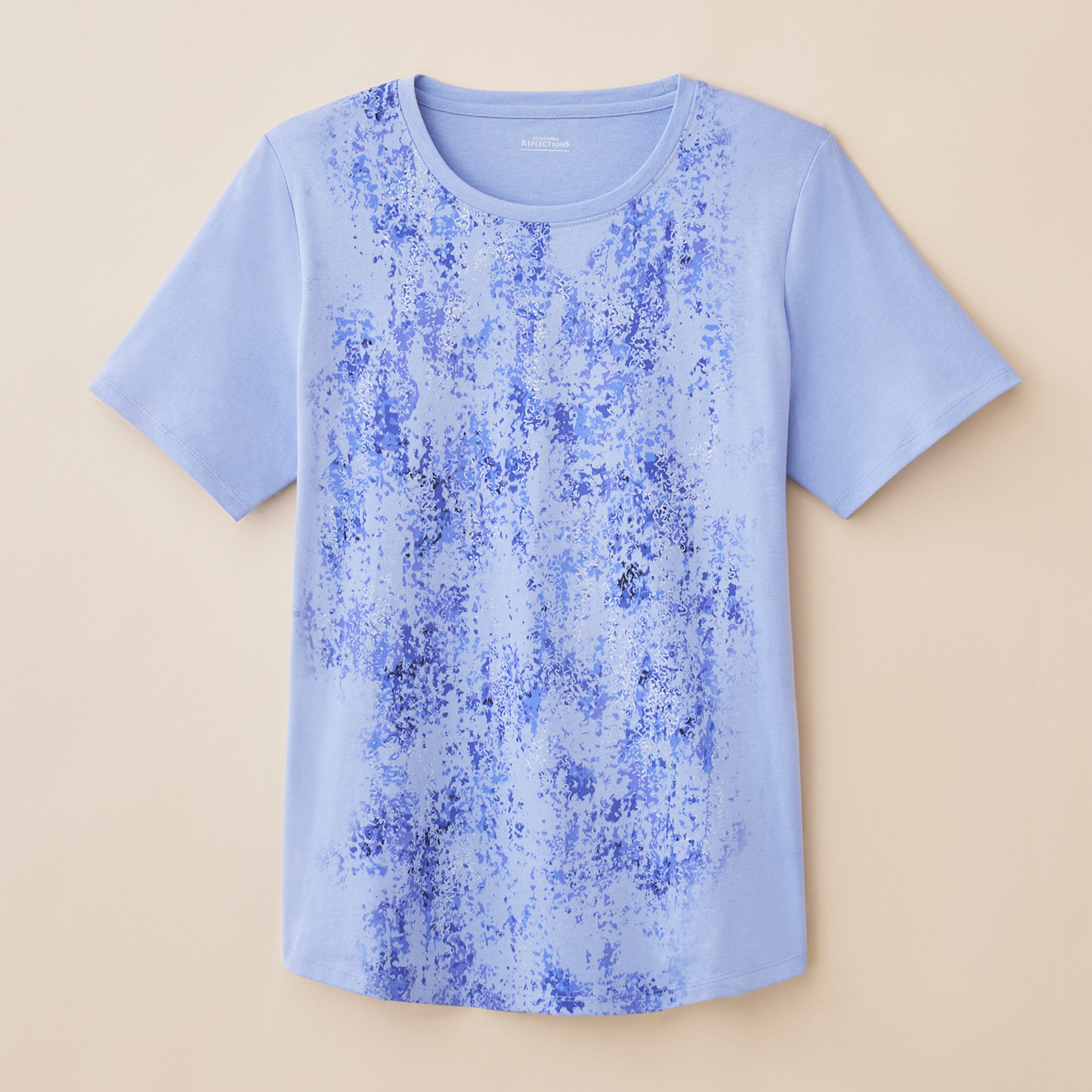 Violet Splash Semi Fit Tee