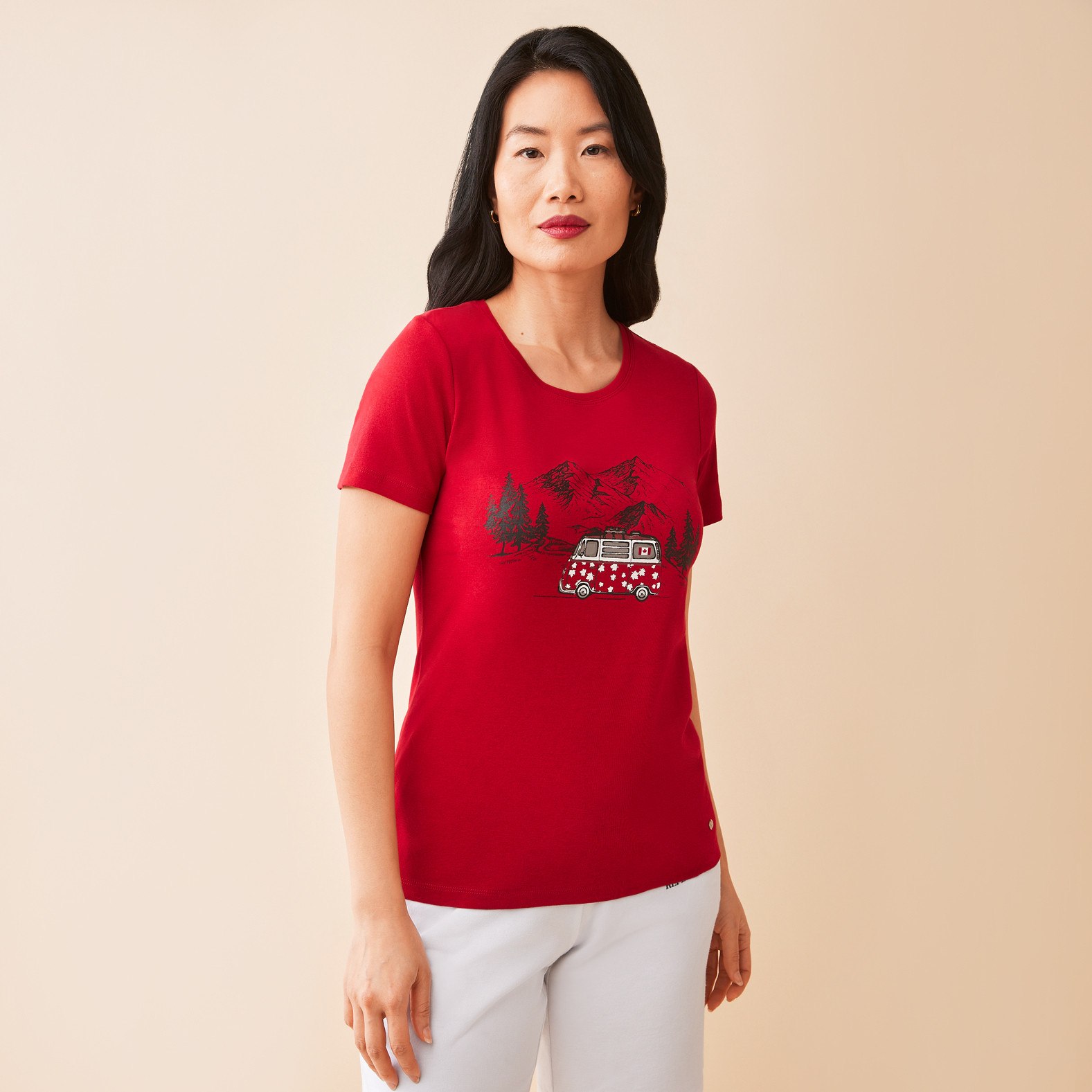 Canada Day Everyday Fit Tee Half Body