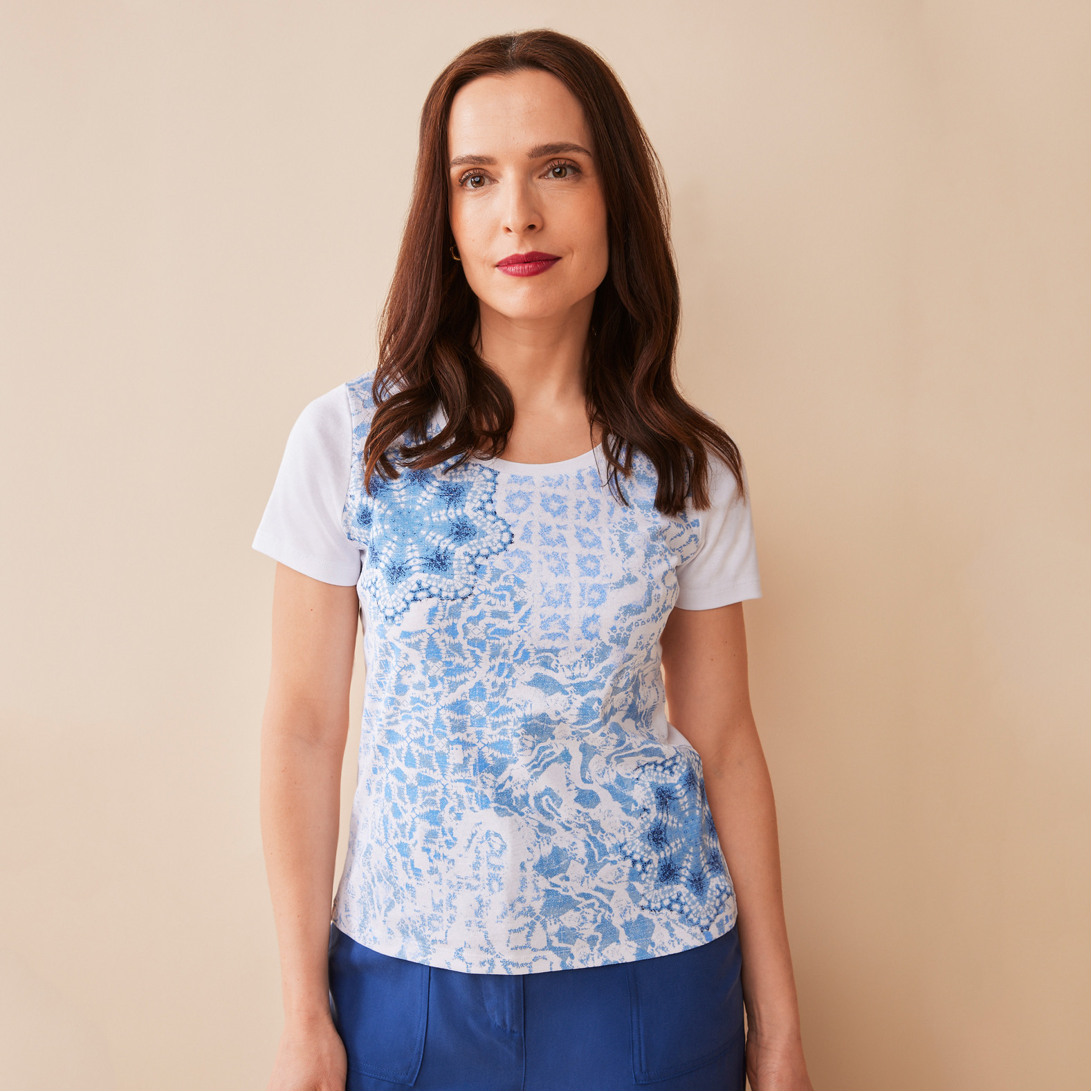 Petite - Everyday Fit Tie Dye Tee
