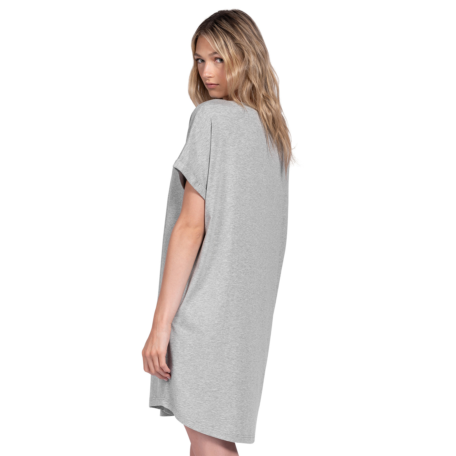 Cat Printed Nightshirt Back View