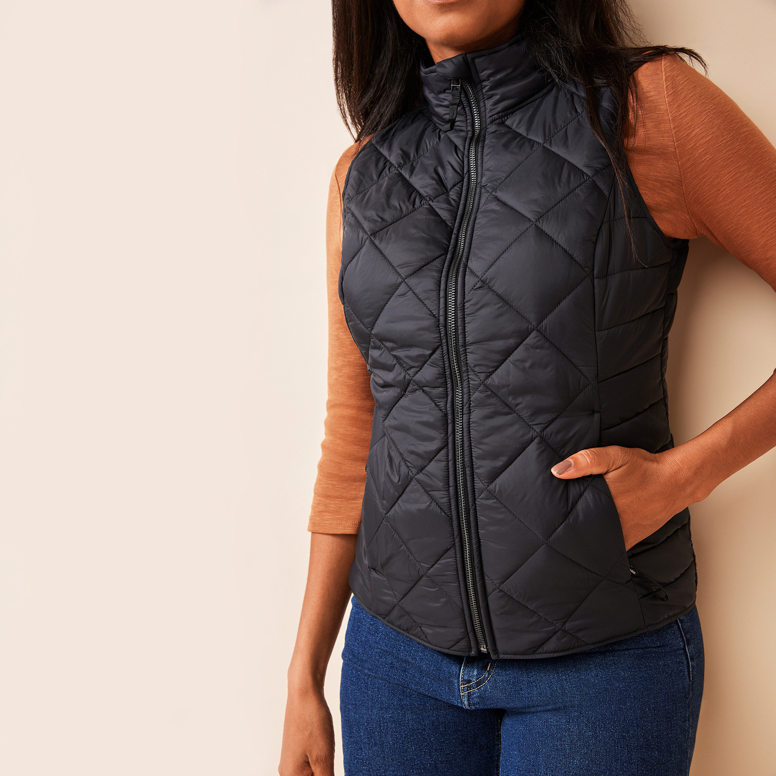 Diamond Quilt Vest
