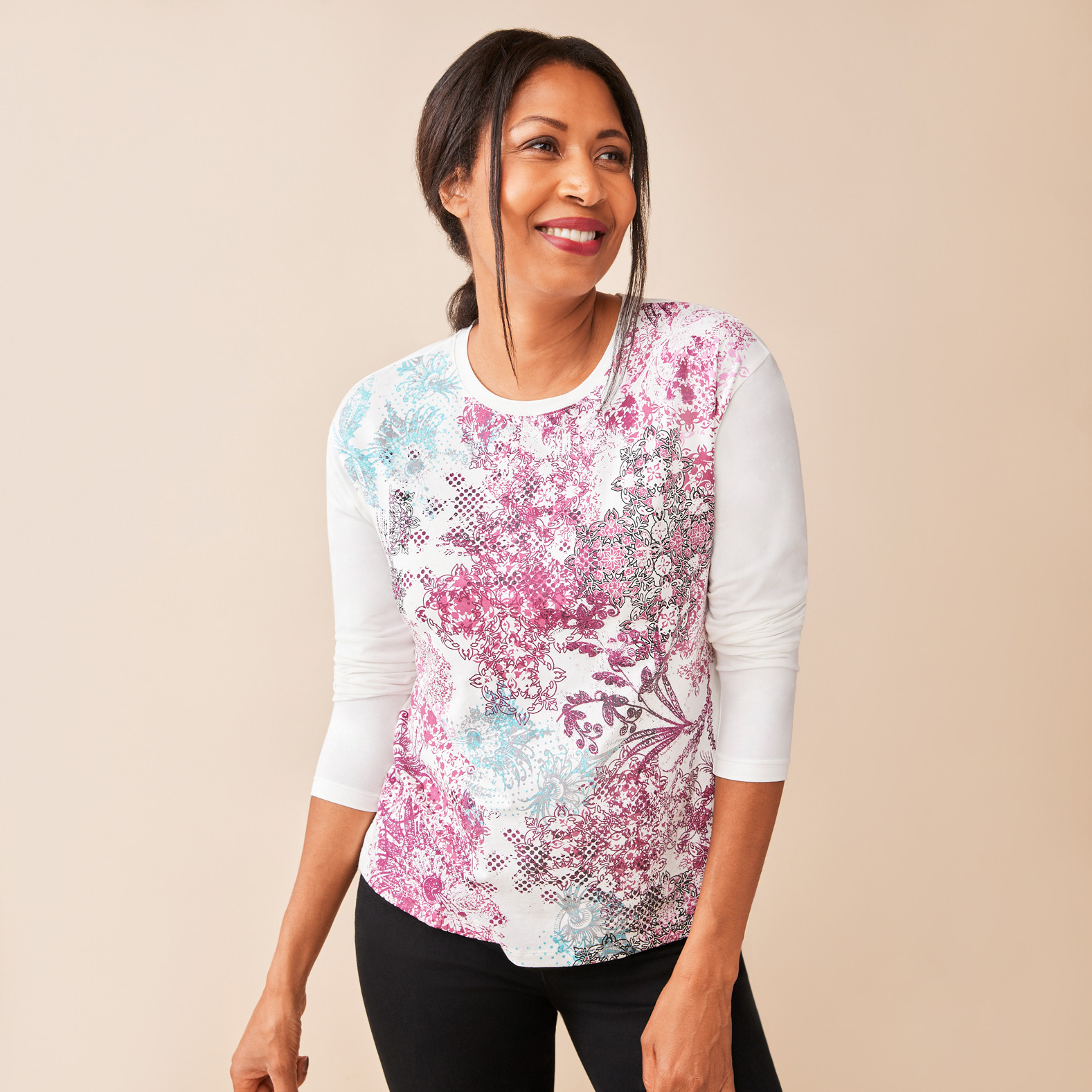Geometric Comfort Tee