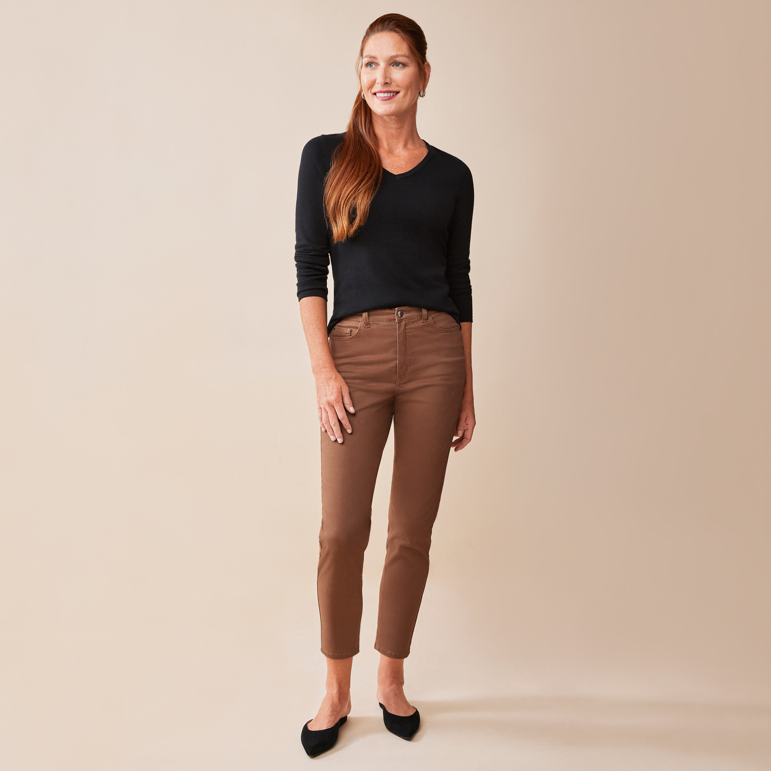 Mocha High Rise Jean