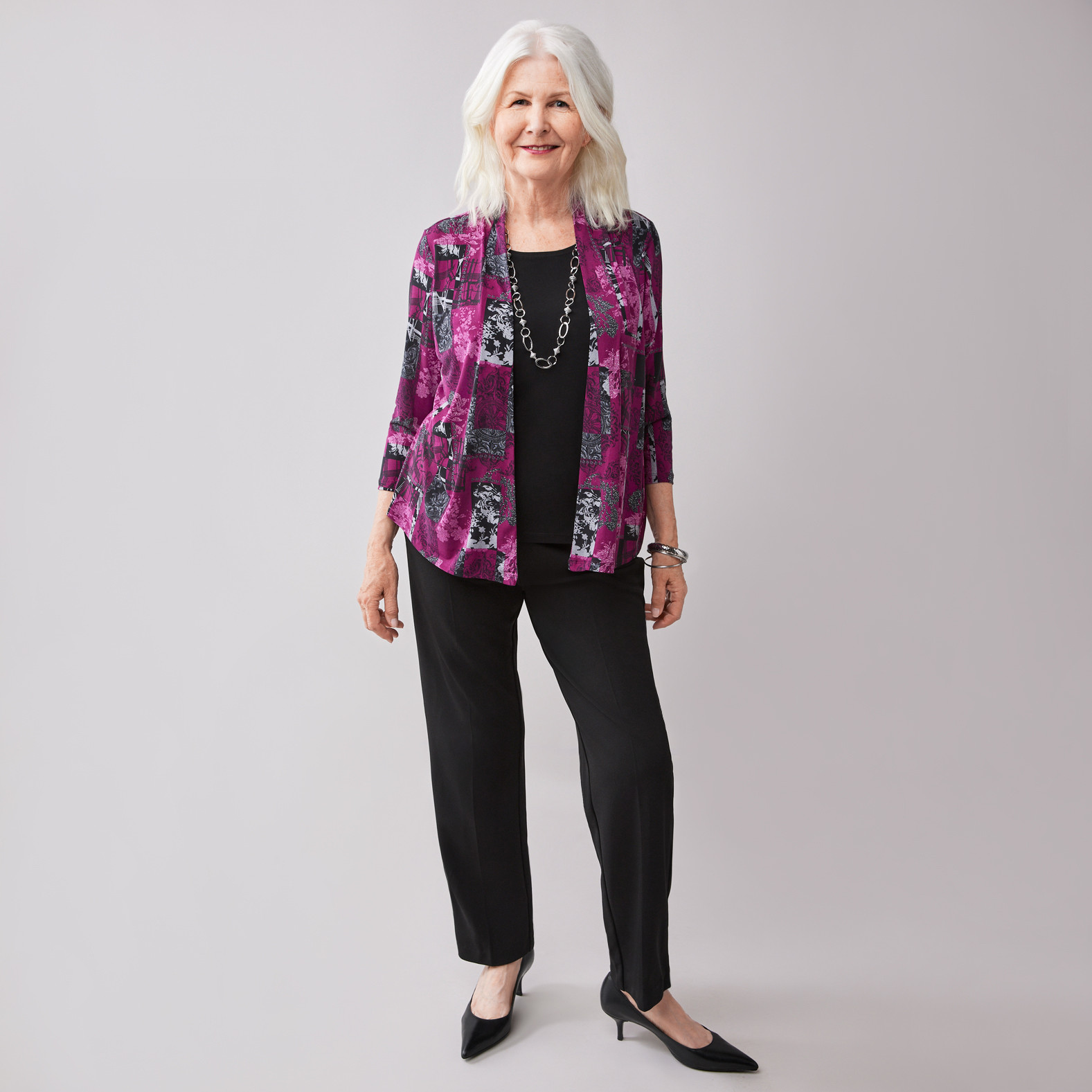 Petite - Patchwork Print Fooler Full Body