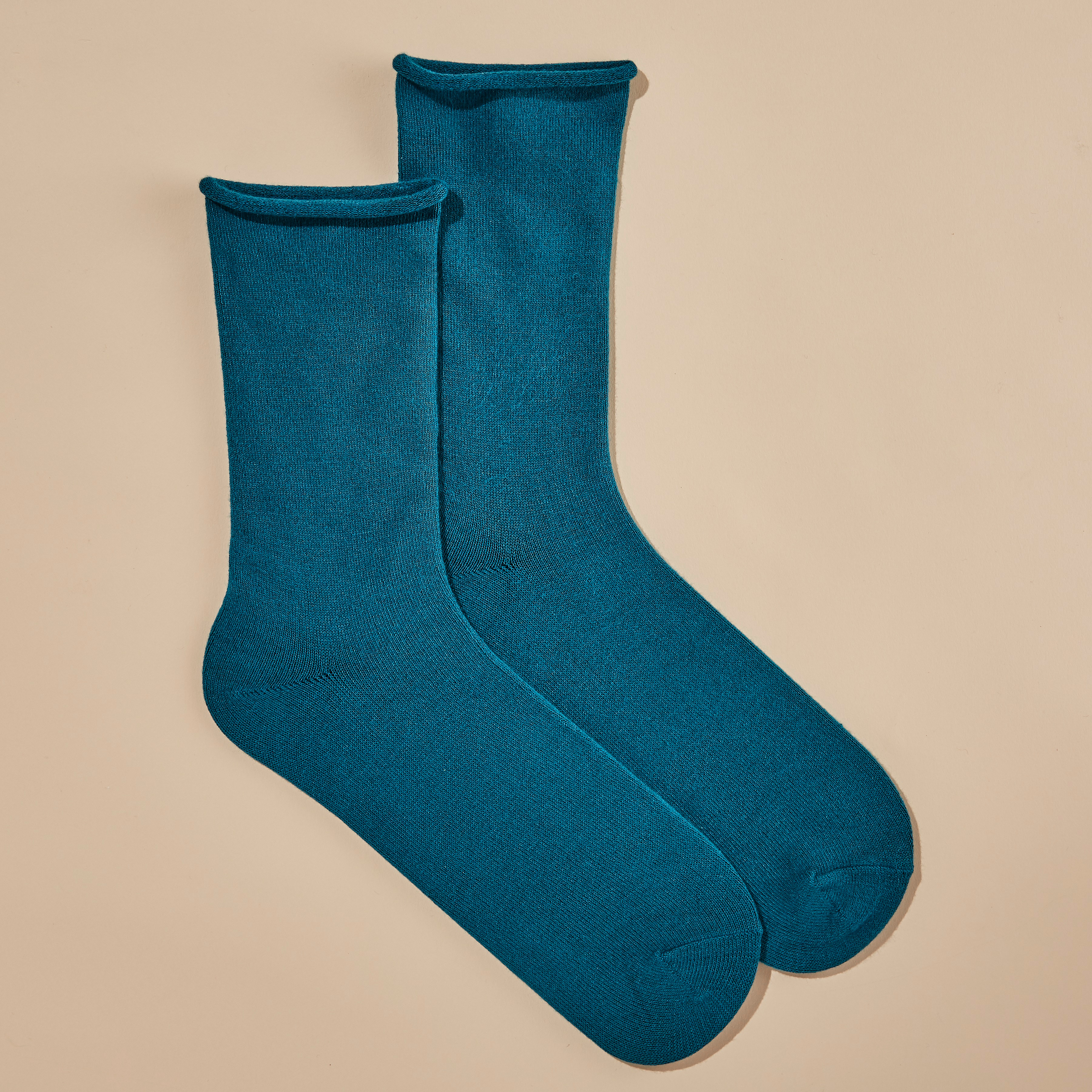 Roll Top Socks