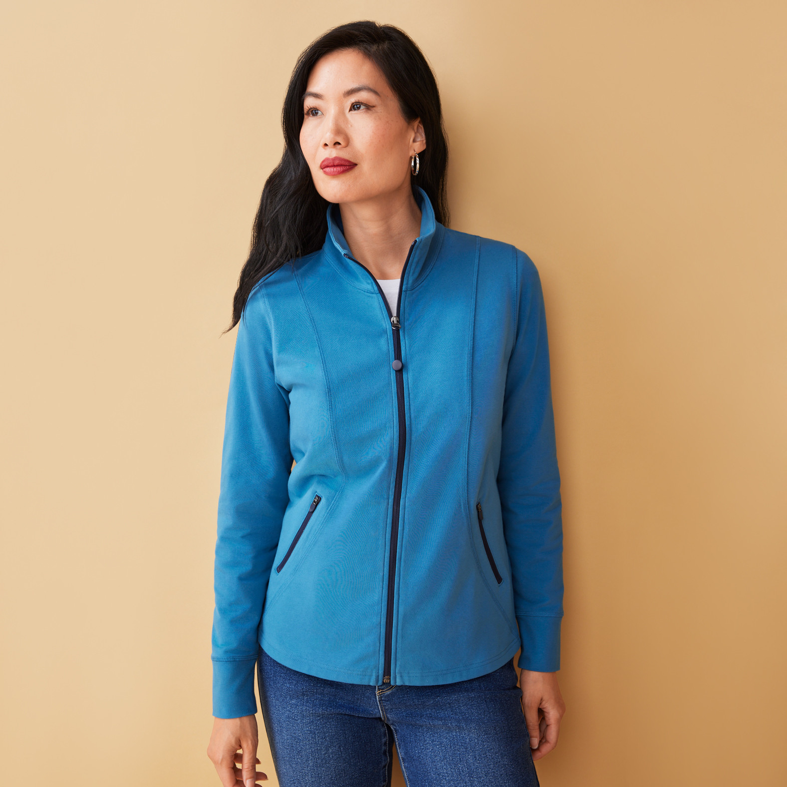 Everyday Lightweight Active Jacket Graphite Blue