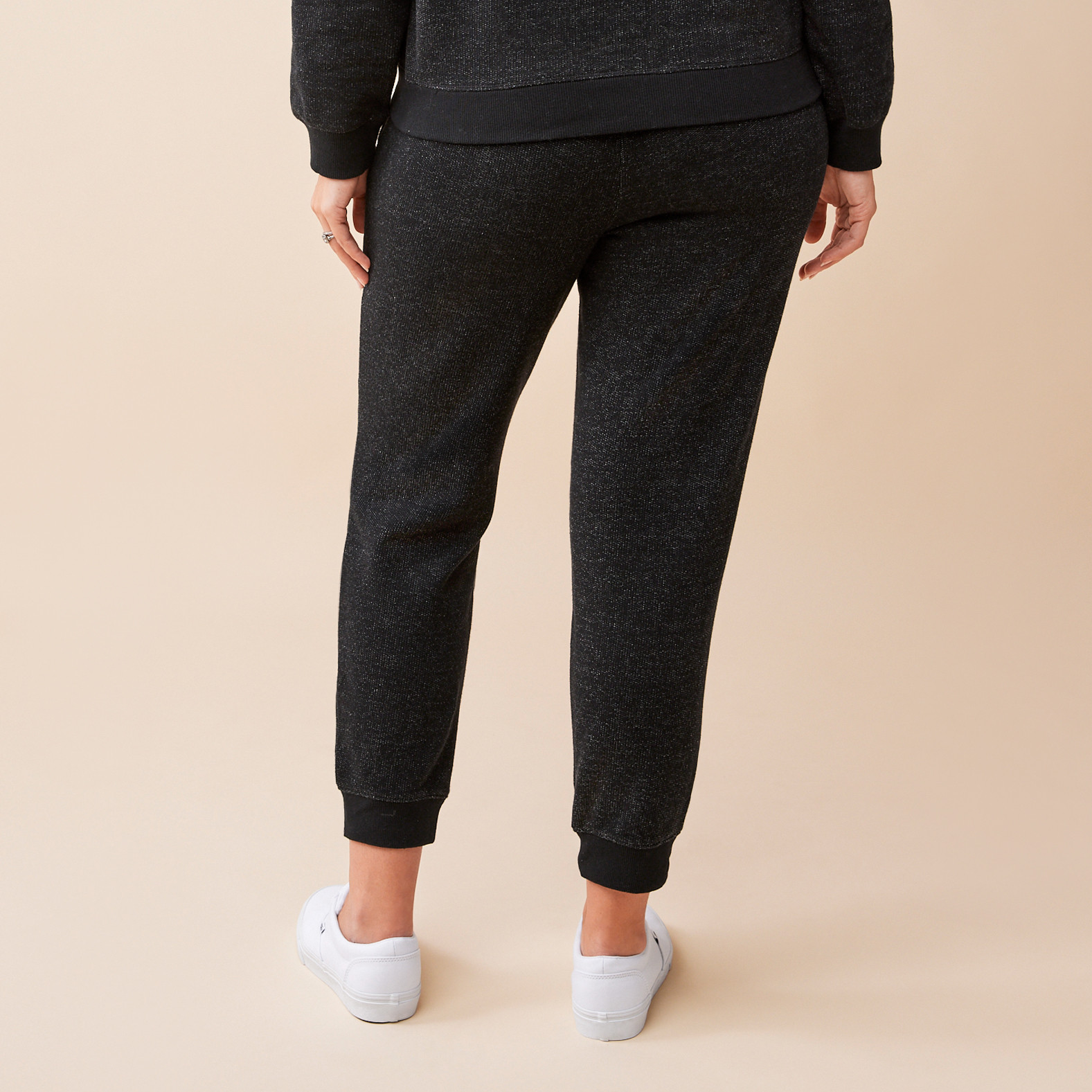 Textured Jogger Pant Backview