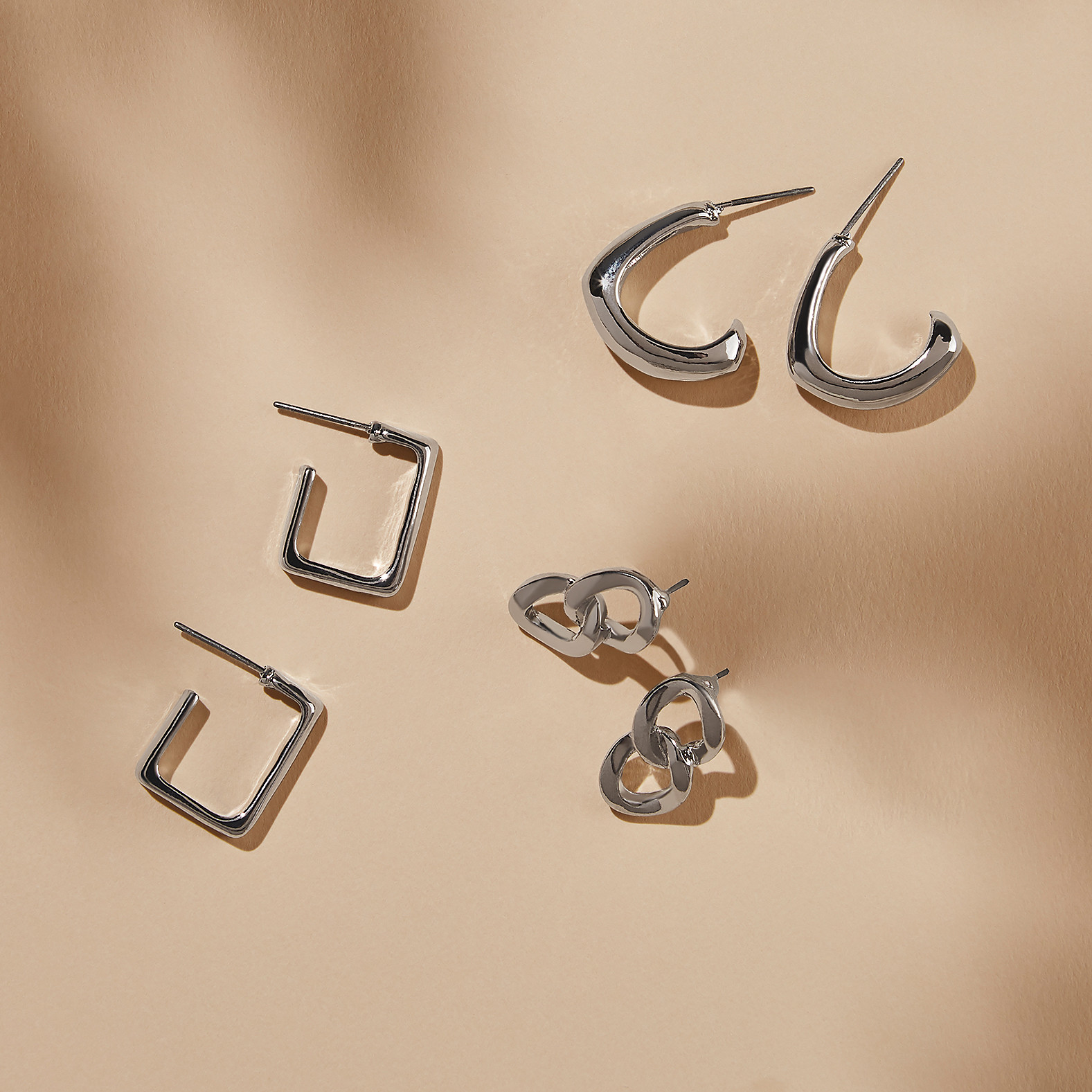 Trio Earrings Set