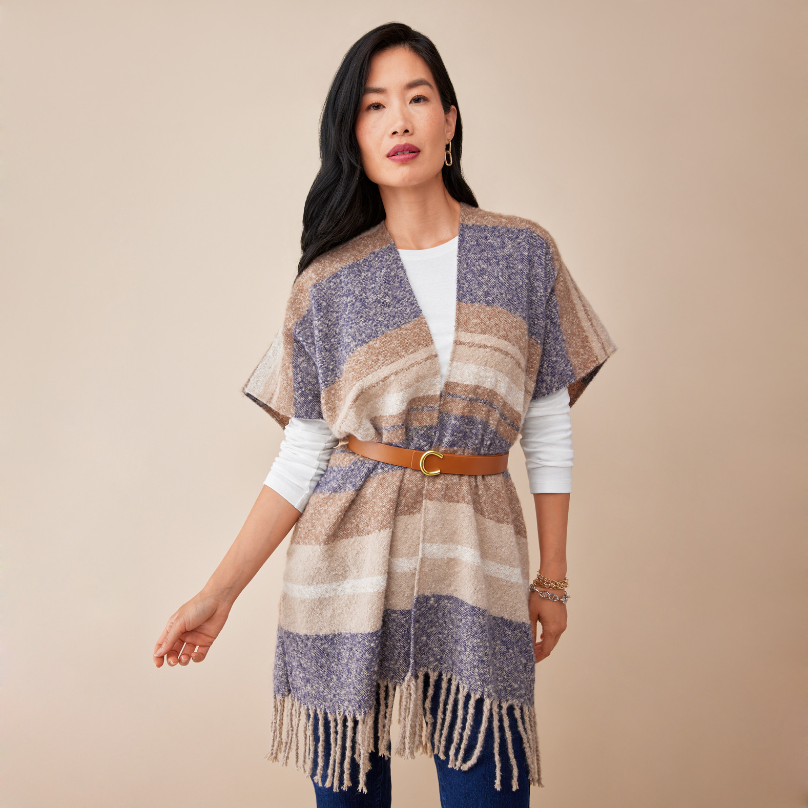 Women's Chunky Sleeveless Cardigan