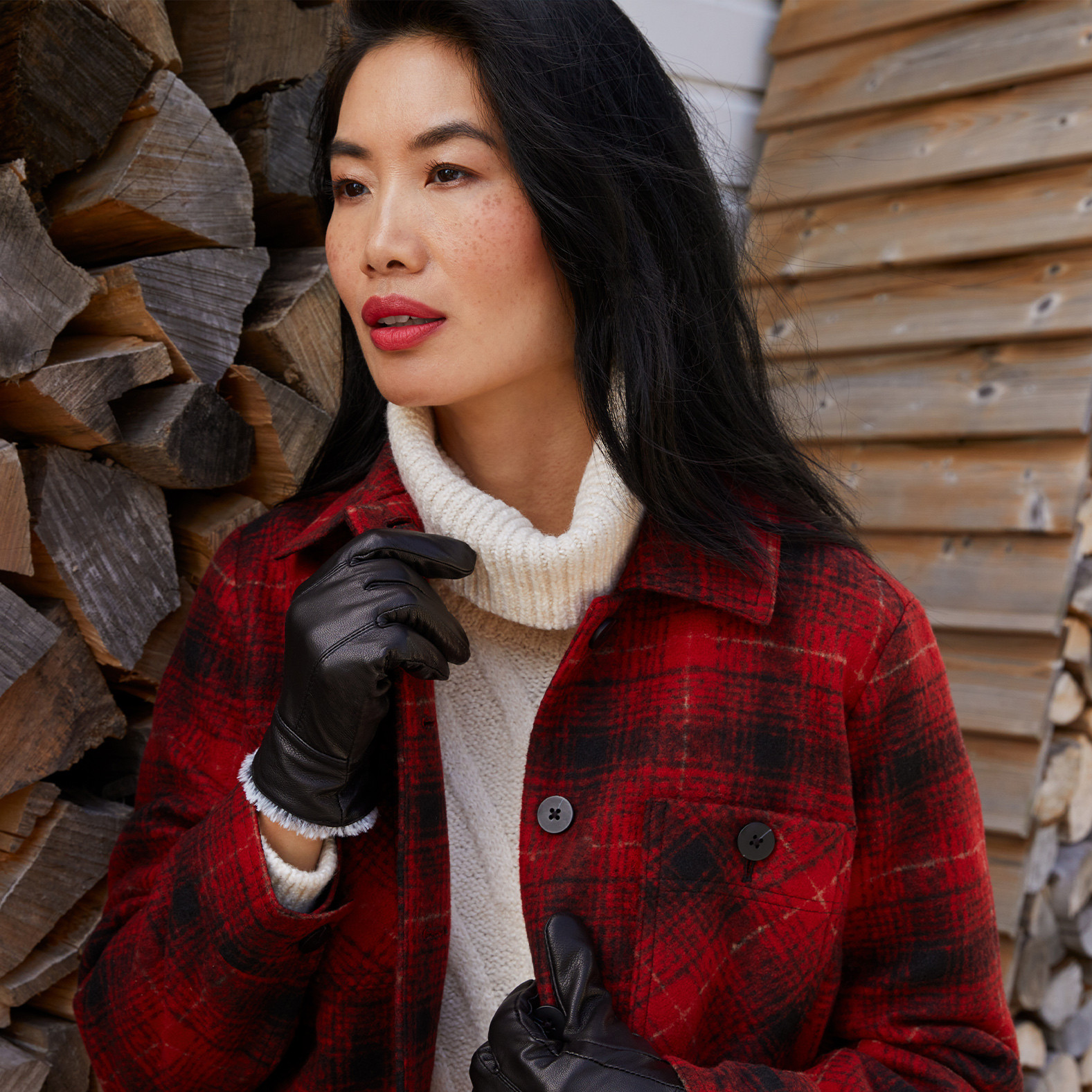 Rosalee Leather Gloves