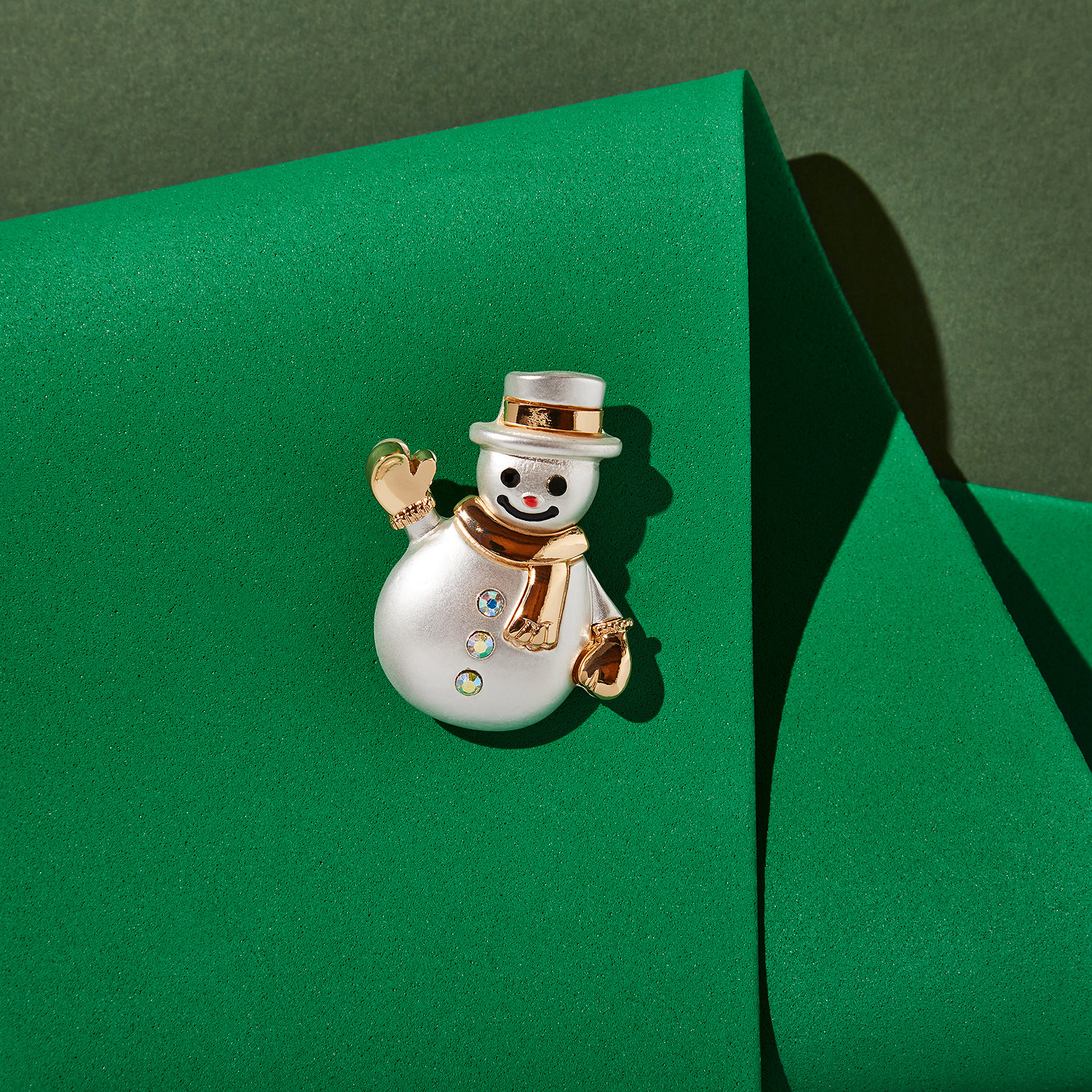 Snowman Pin
