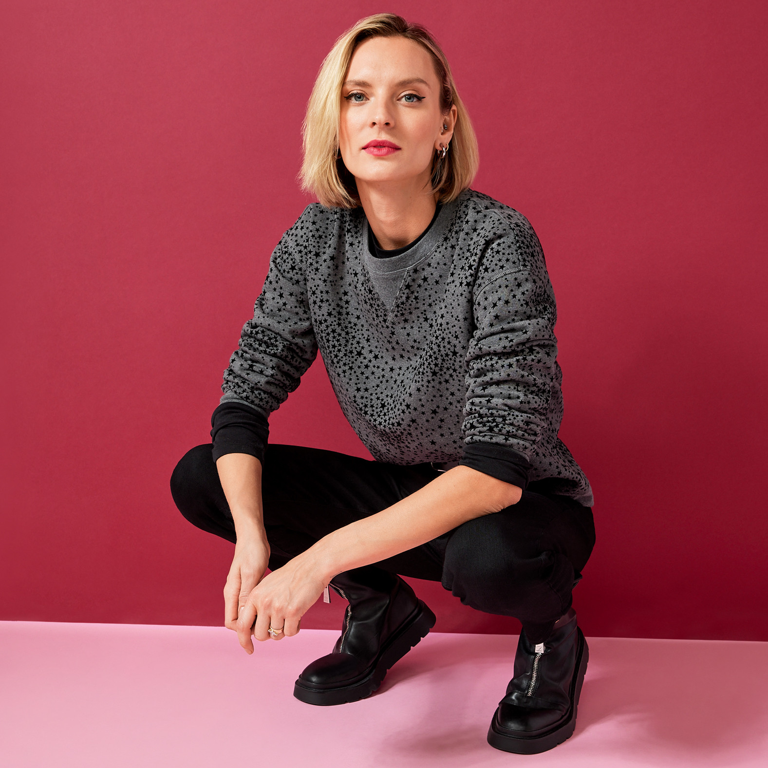 Star Crewneck Sweatshirt