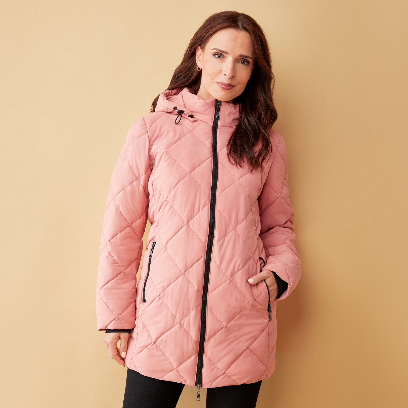Explorer Diamond Quilted Winter Jacket
