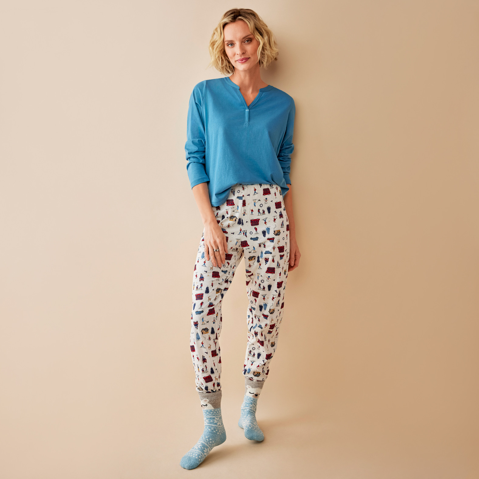 Village Print Pyjamas
