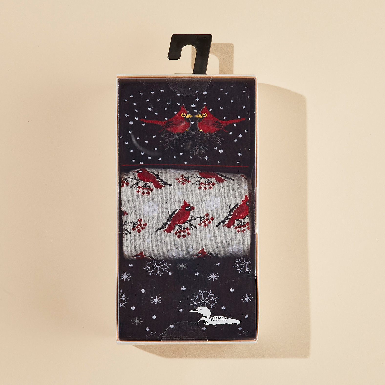 Cardinal Sock Gift Box Set-3 Pack