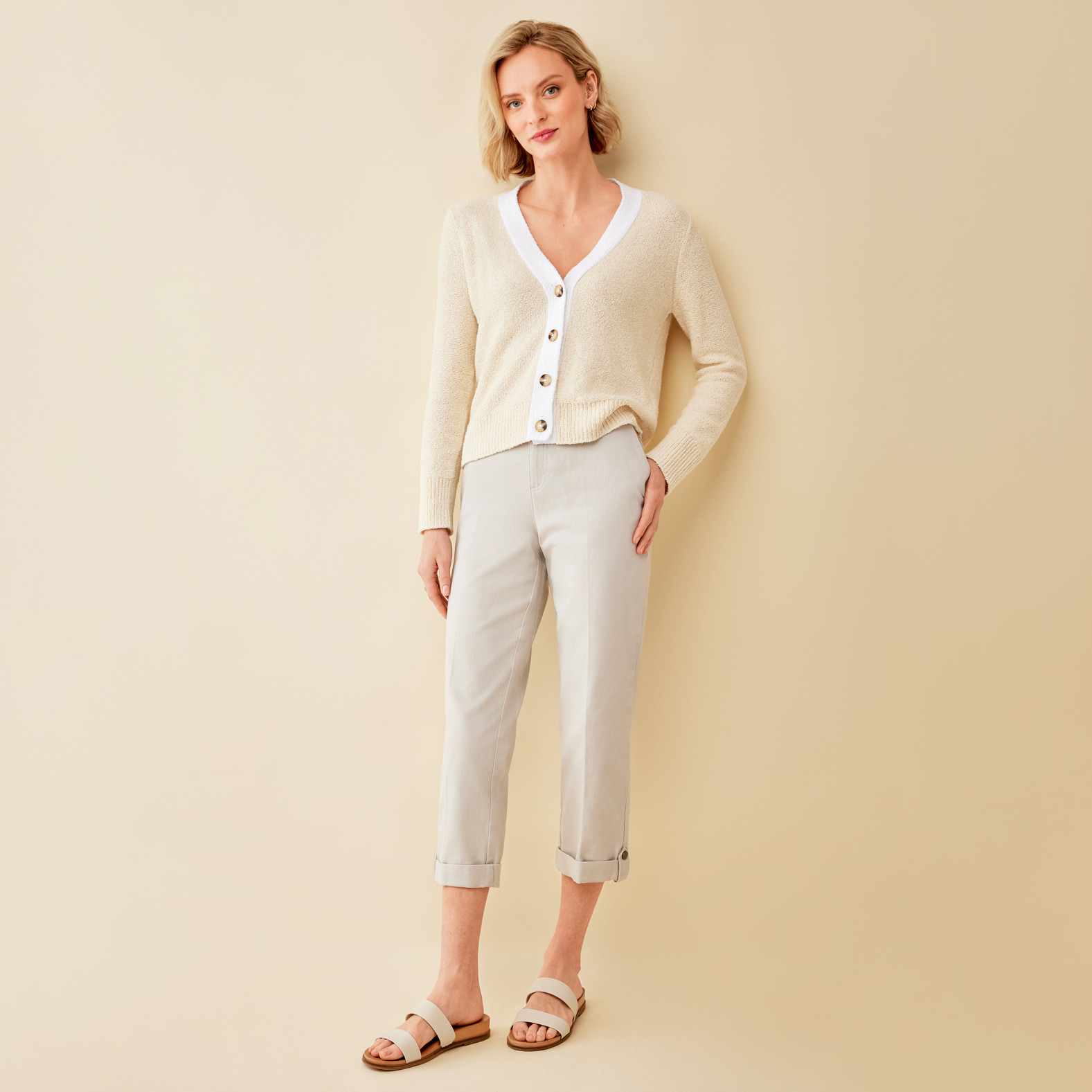 Convertible Roll Tab Pant