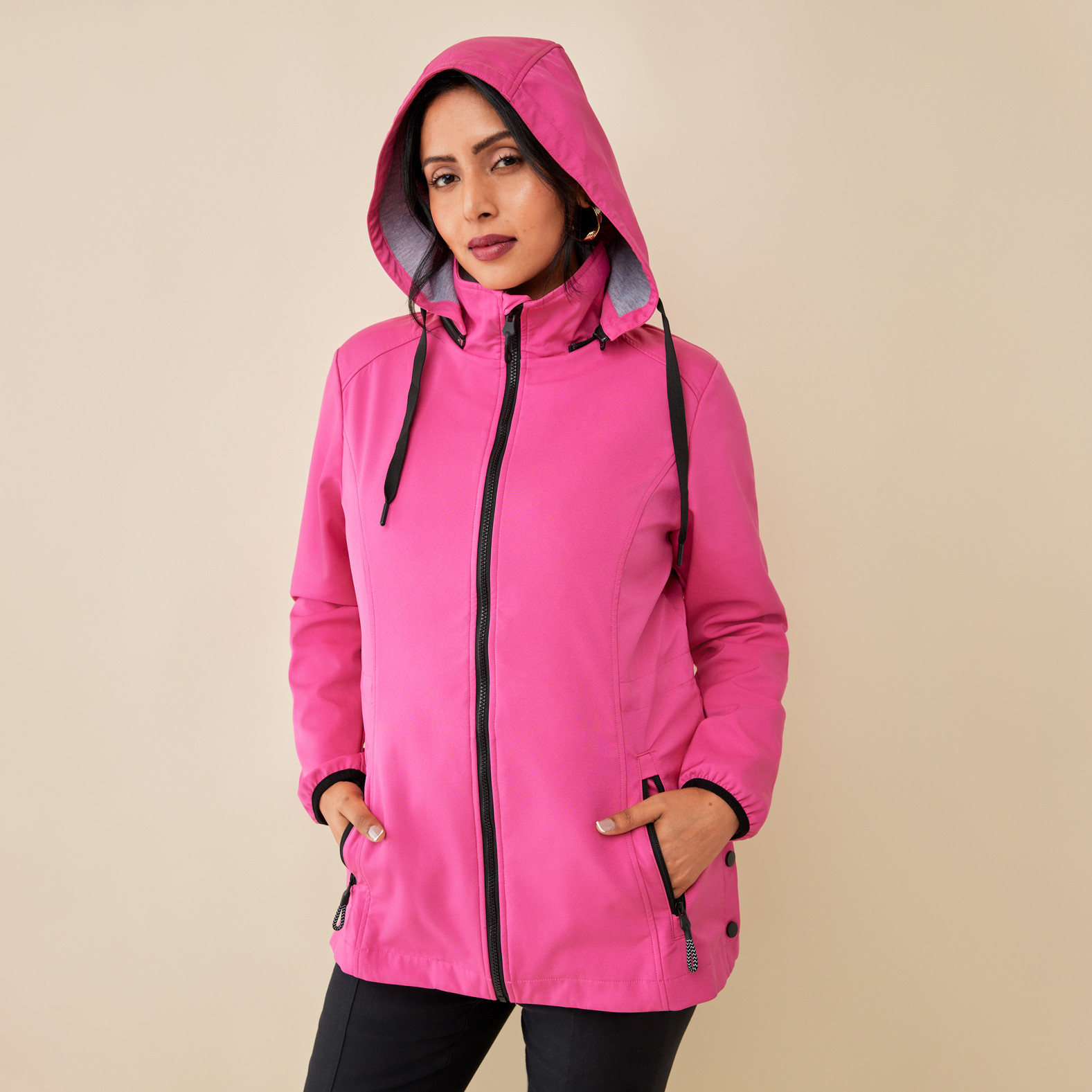 Soft Shell Wind Jacket-Half Body