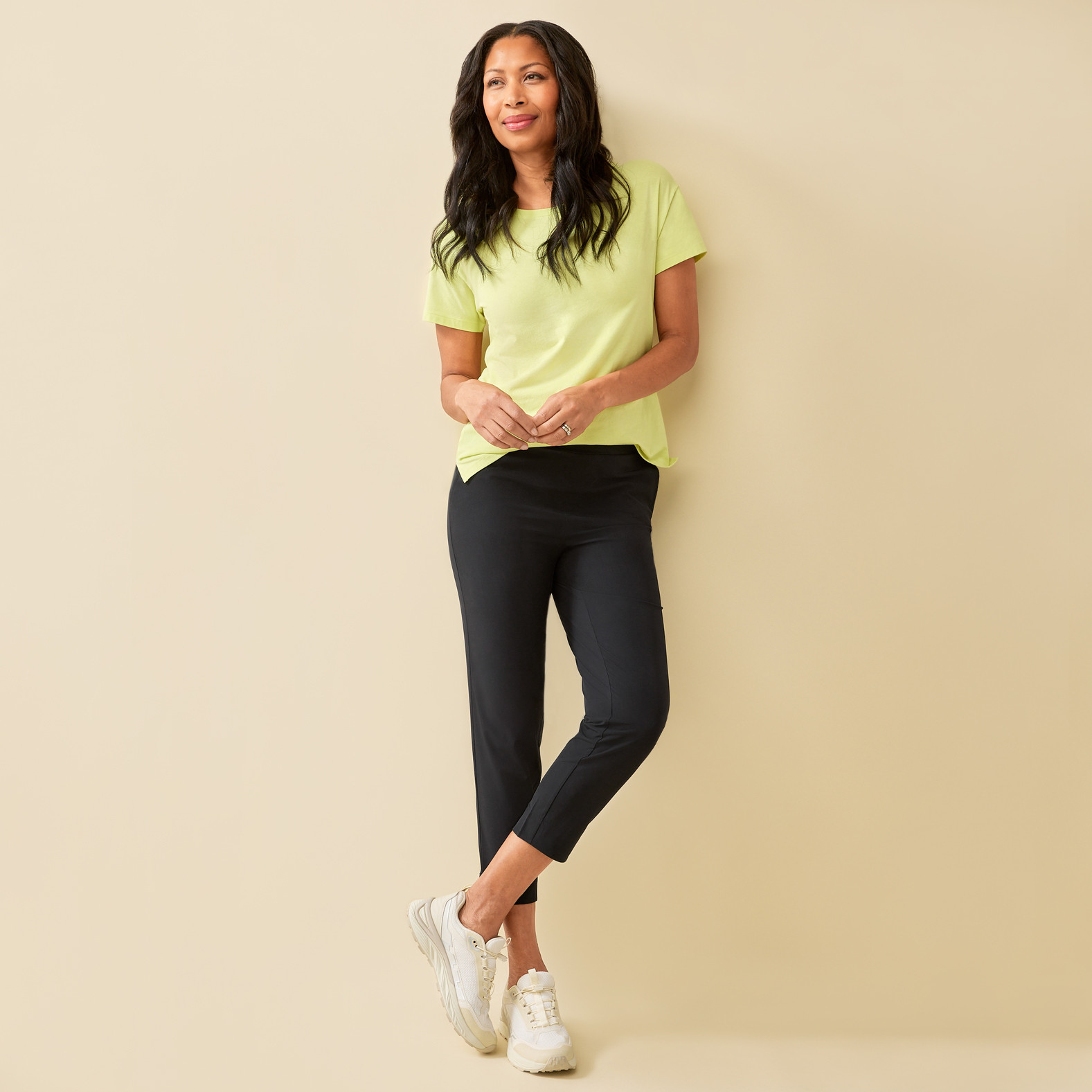 Comfort Fit Jersey Tee Full Body-Lemon Lime Yellow