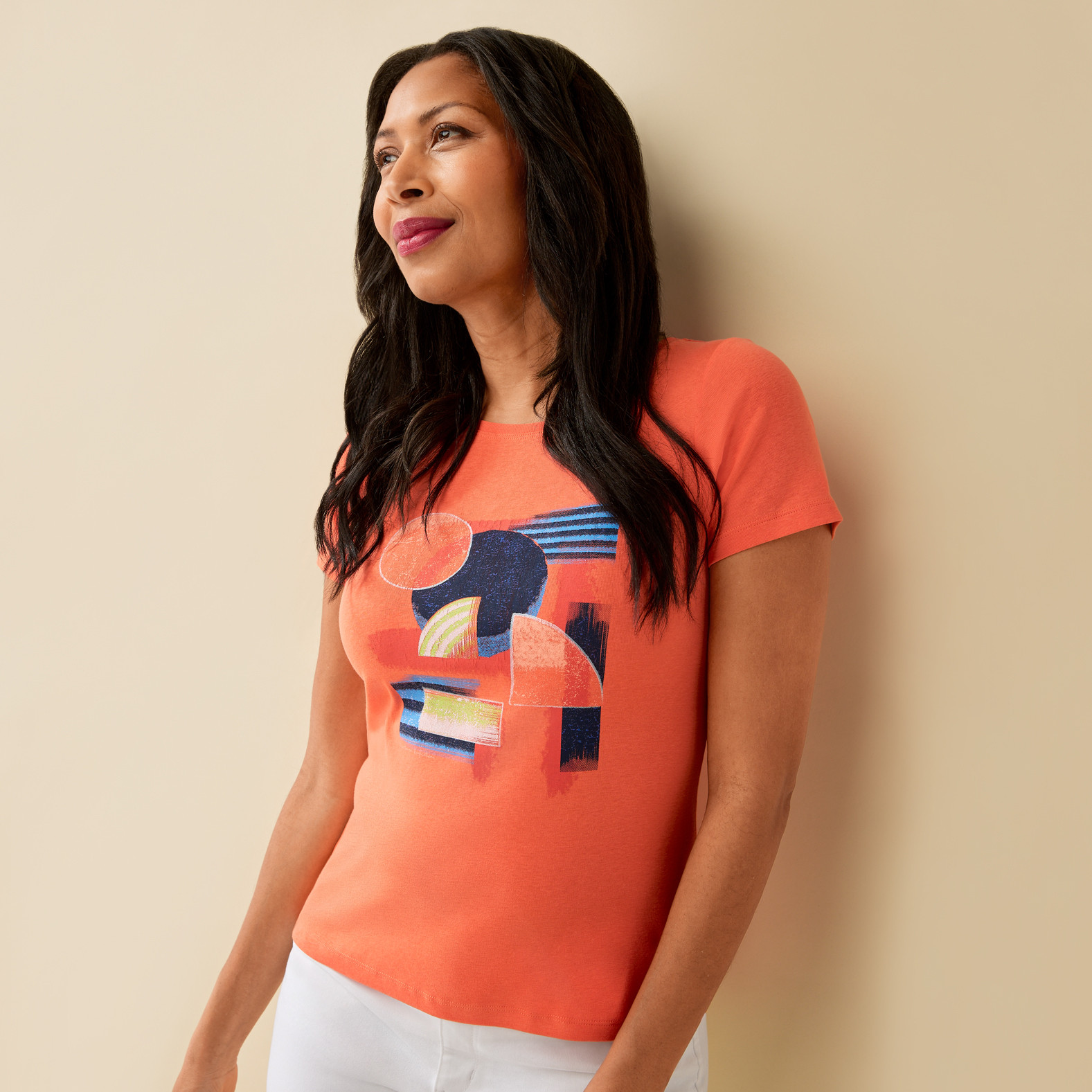 Petite - Everyday Fit Shapes Tee