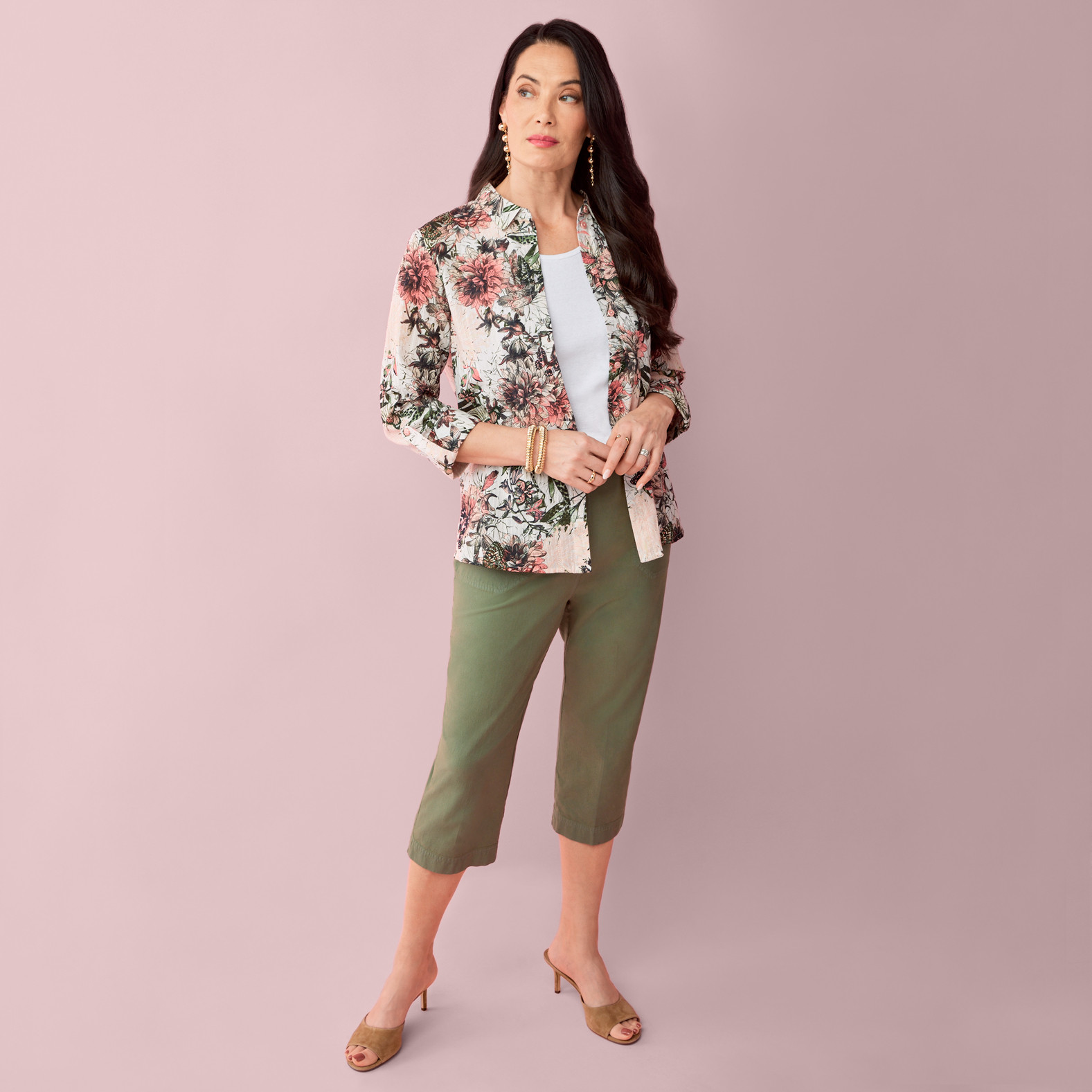 Cotton Printed Shirt Full Body