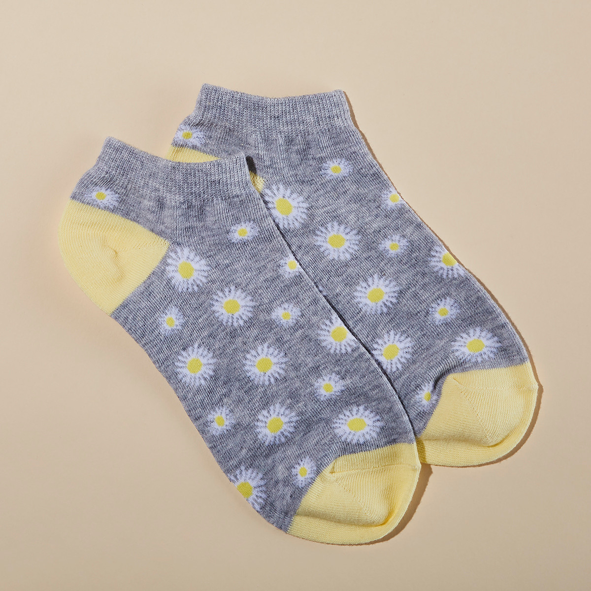 Low Cut Daisy Flower Sock