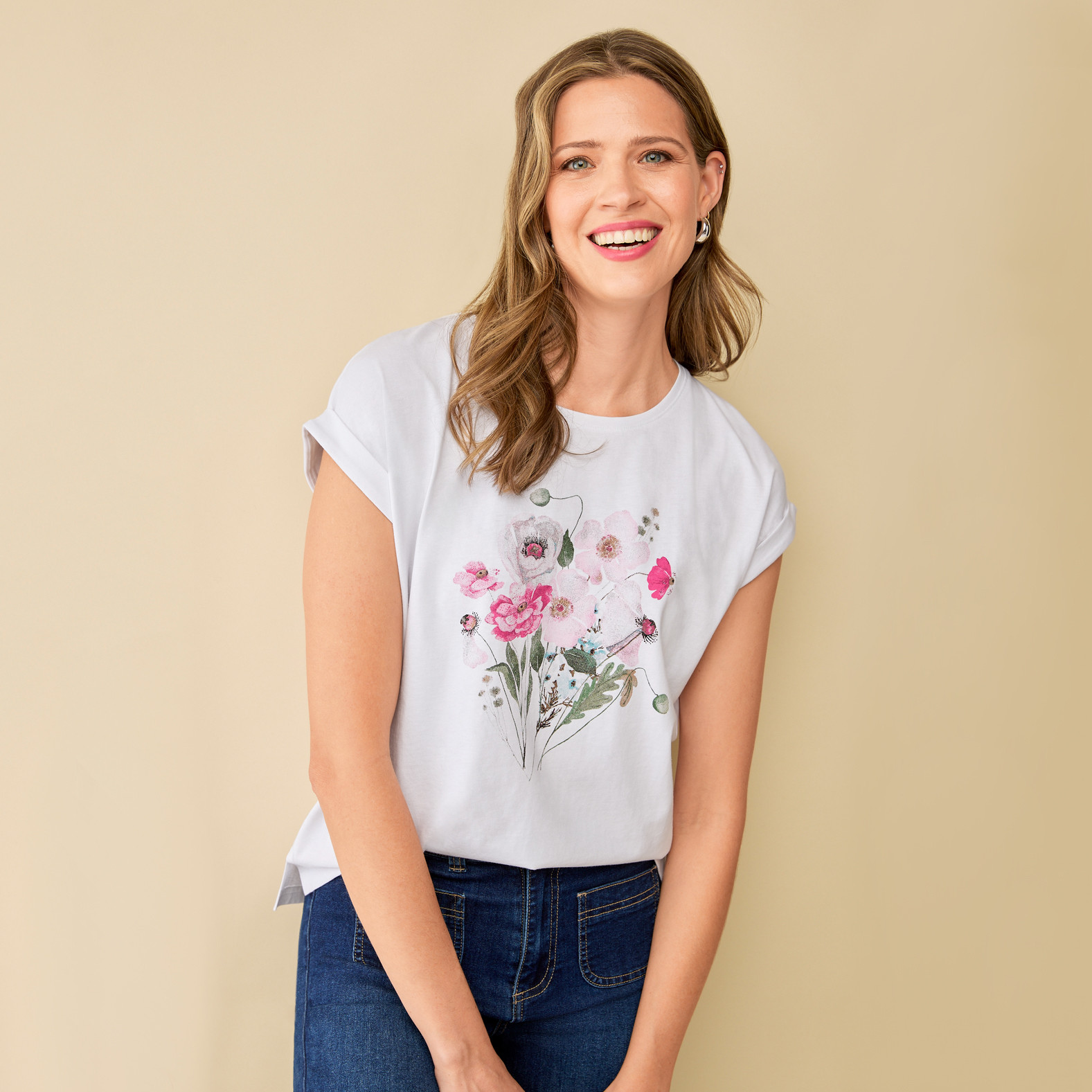 Flower Bouquet Graphic Tee