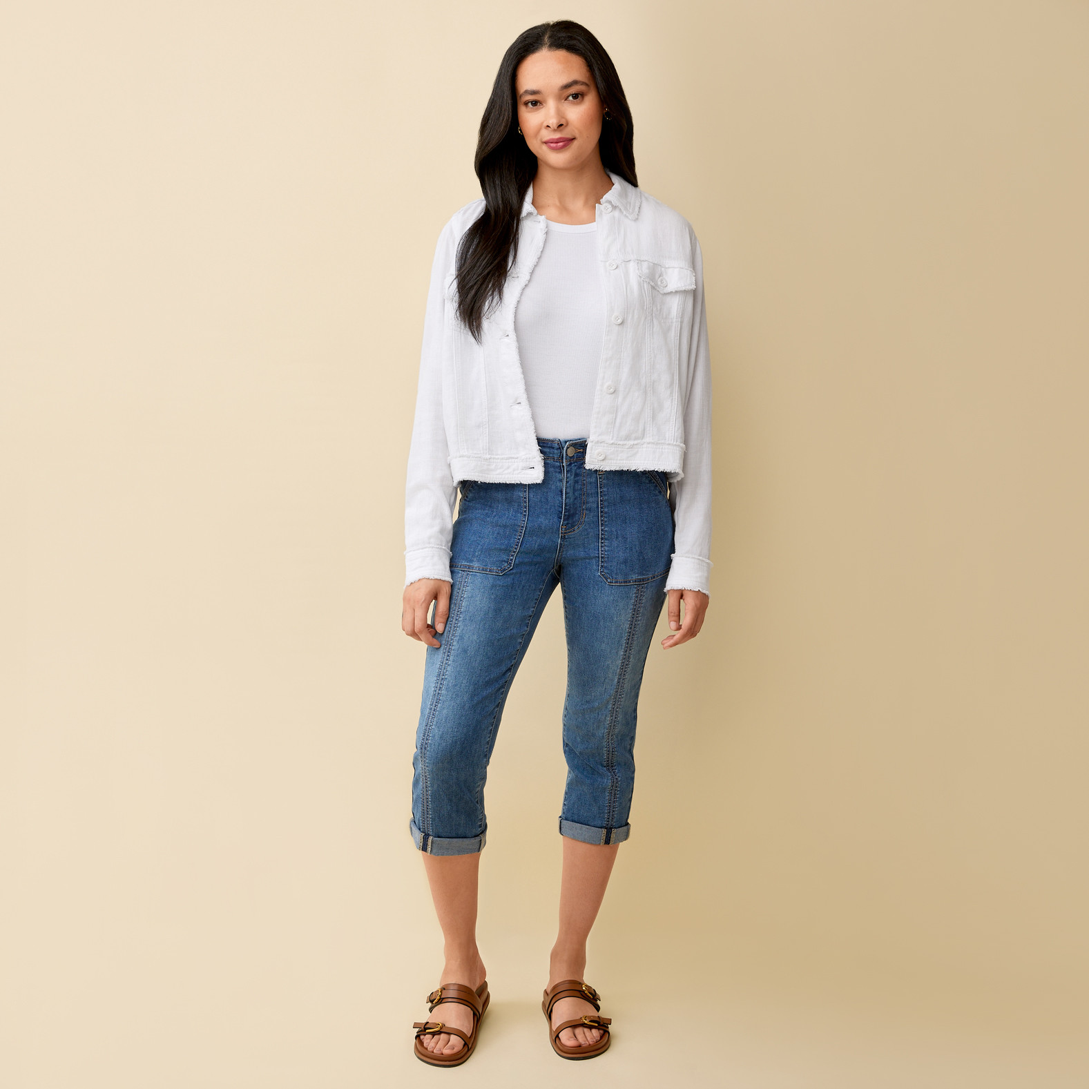 Lightweight Embroidered Jacket Full Body