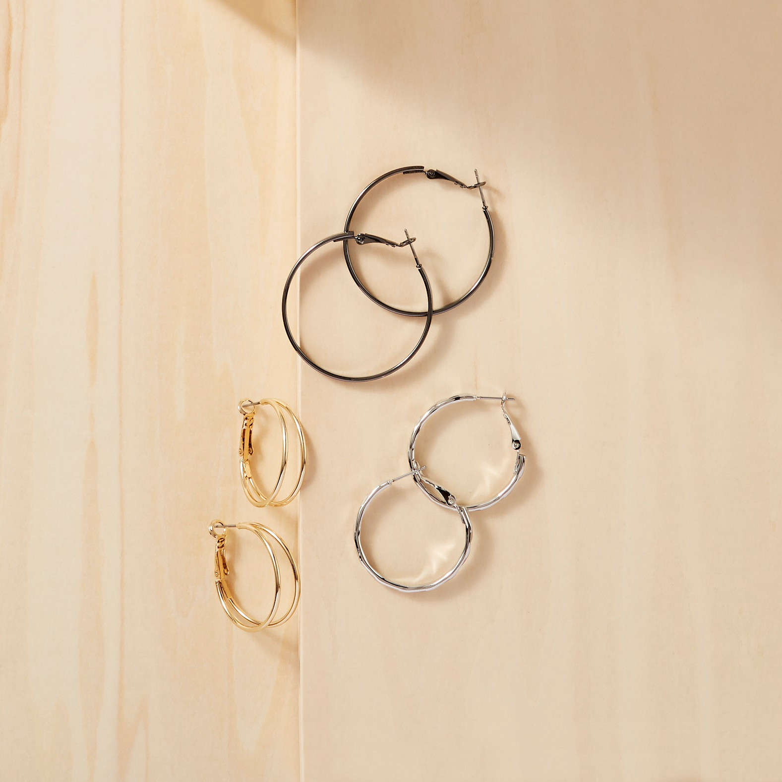 Canada Day Hoop Earrings-3 Pack