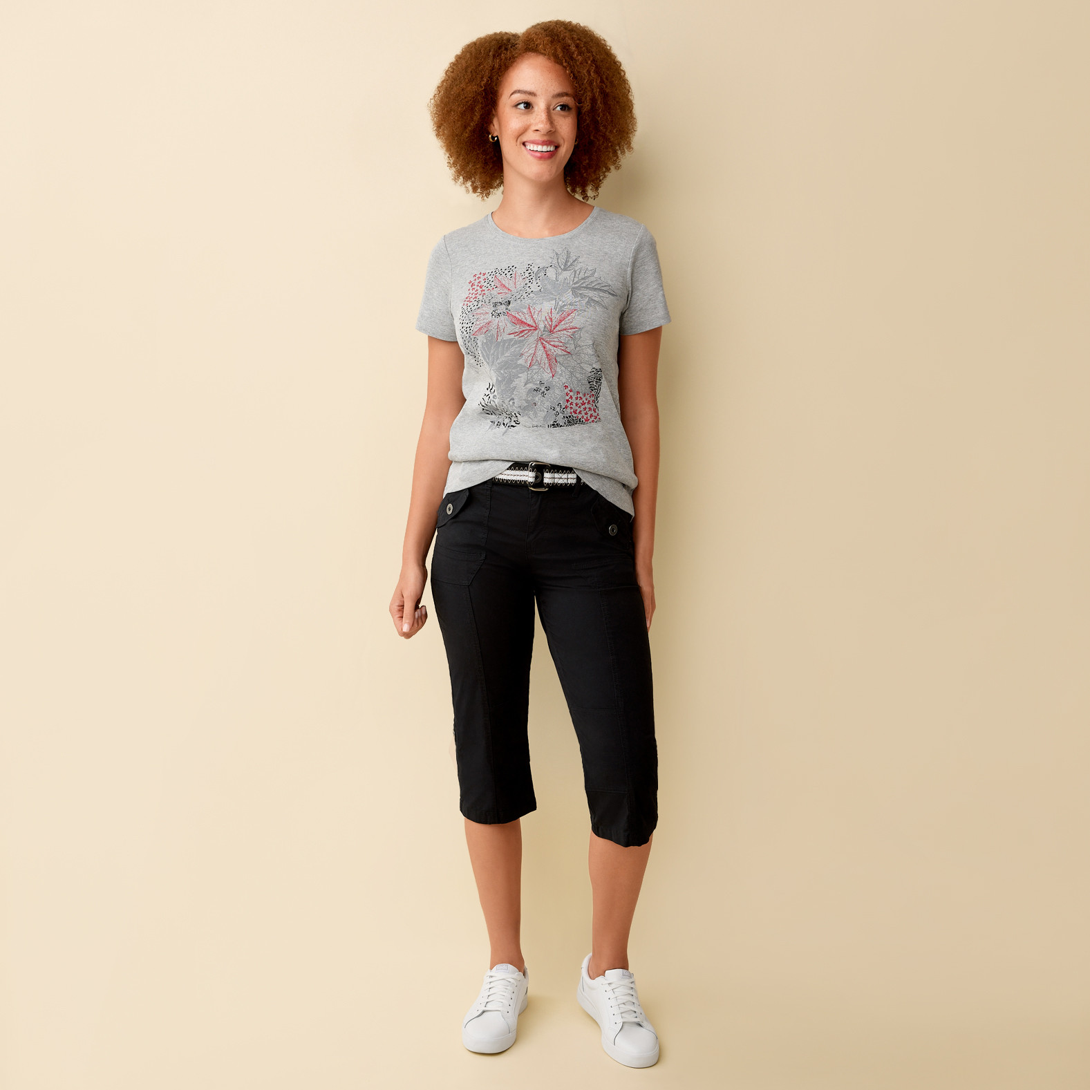 Everyday Fit Canada Day Scenic Tee Full Body