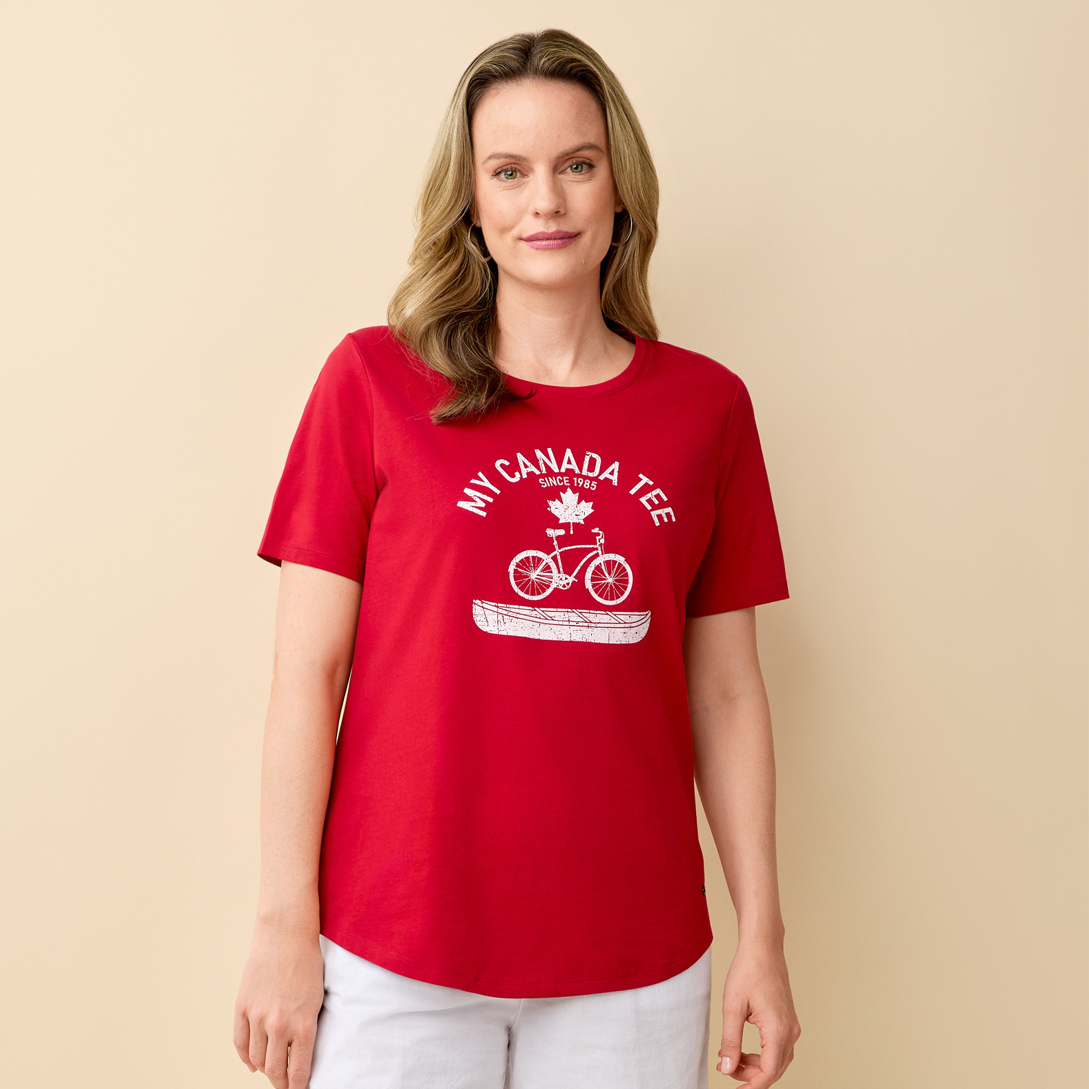 Everyday Fit My Canada Tee Half Body