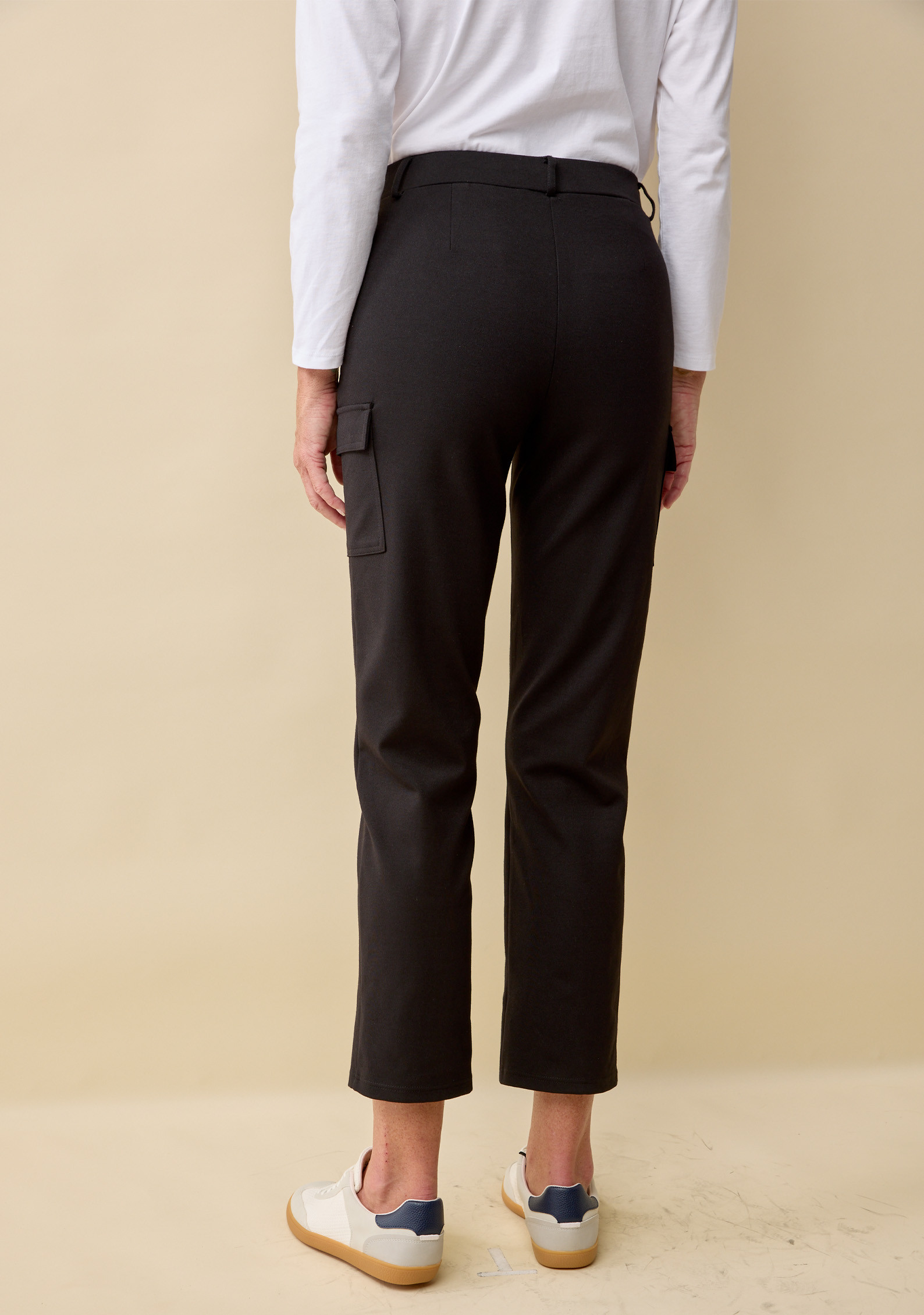 Cargo Ponte Pant Back View