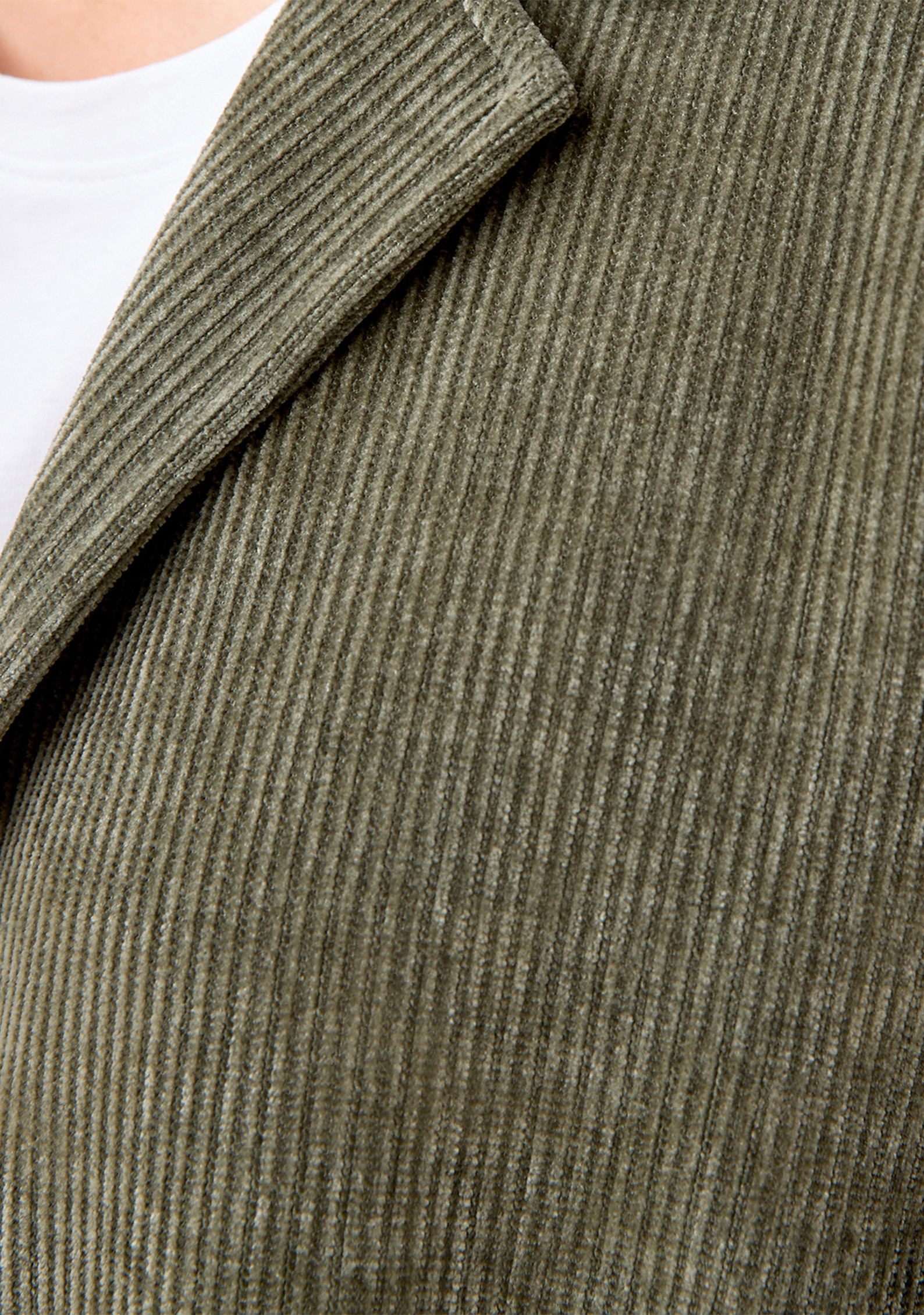 Corduroy Blazer Close Up
