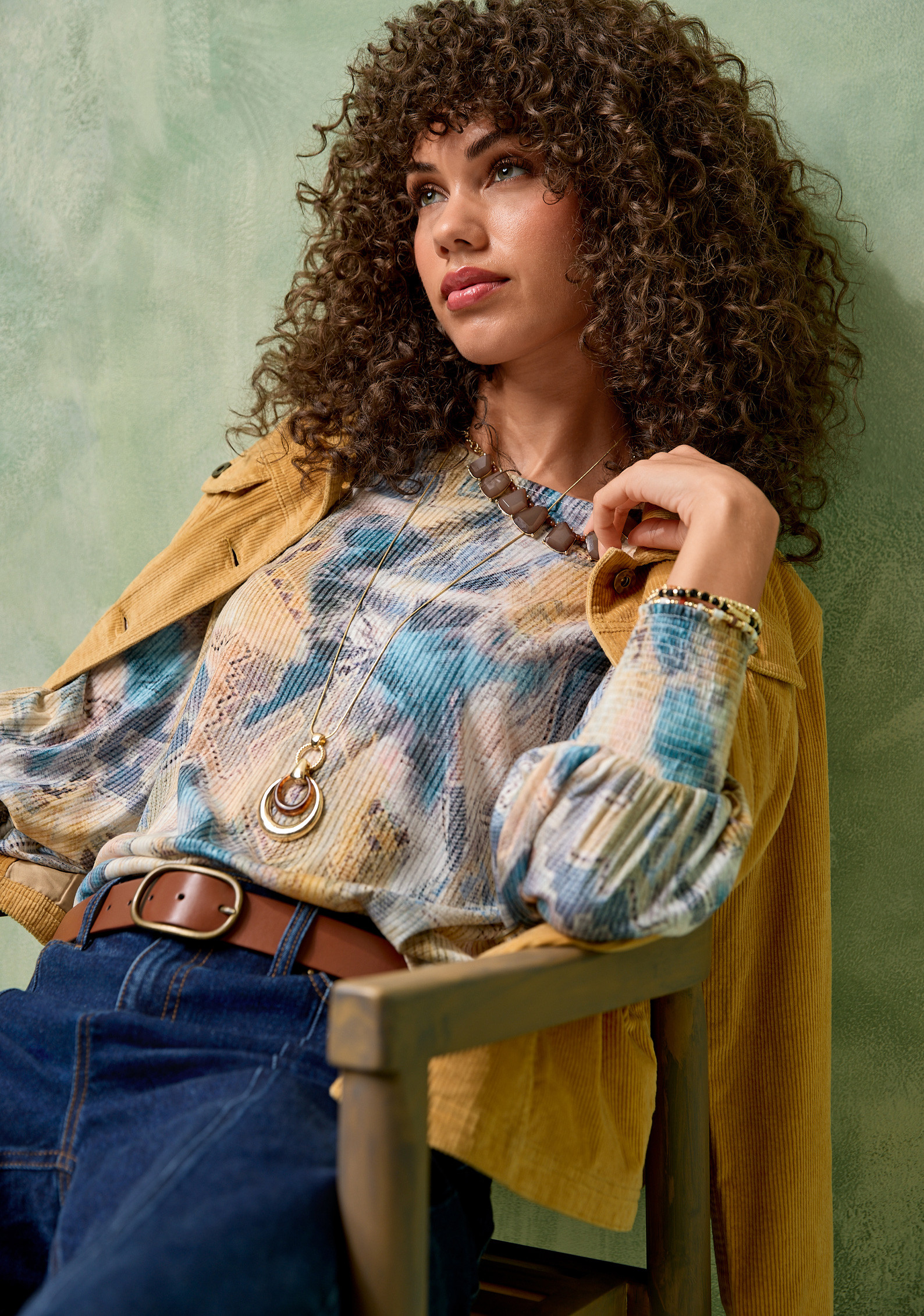Petite - Digital Print Top
