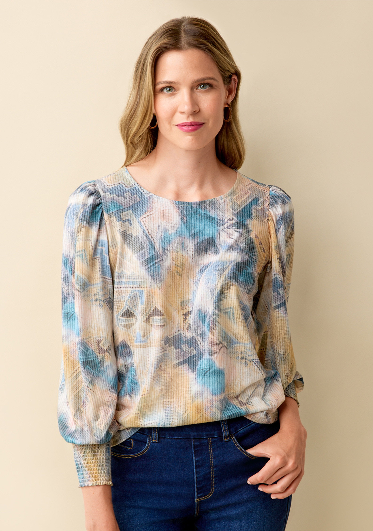 Petite - Digital Print Top Half Body