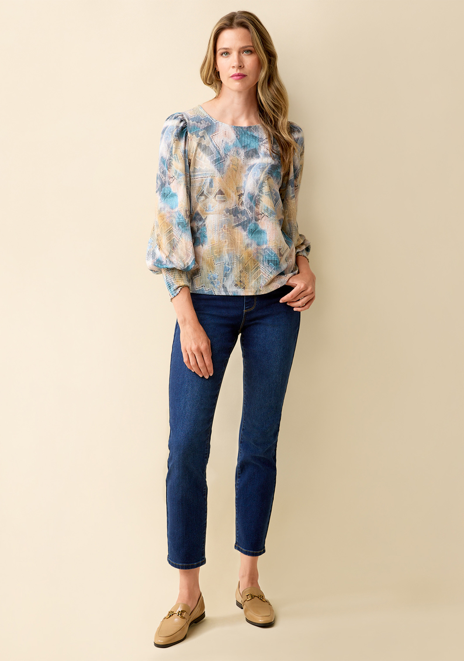 Petite - Digital Print Top Full Body