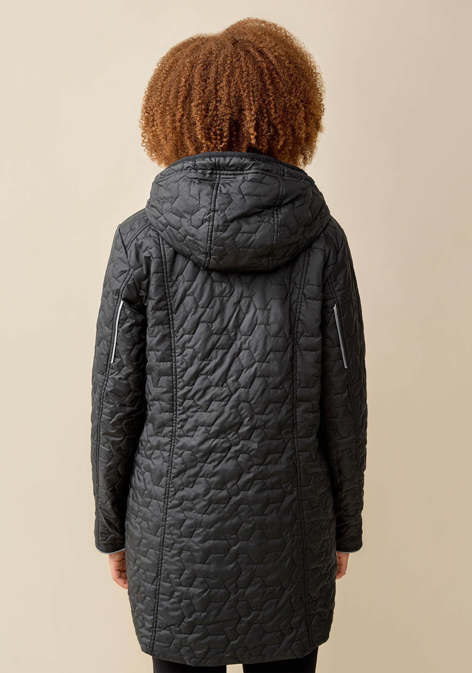 Reversible Long Jacket  Back View