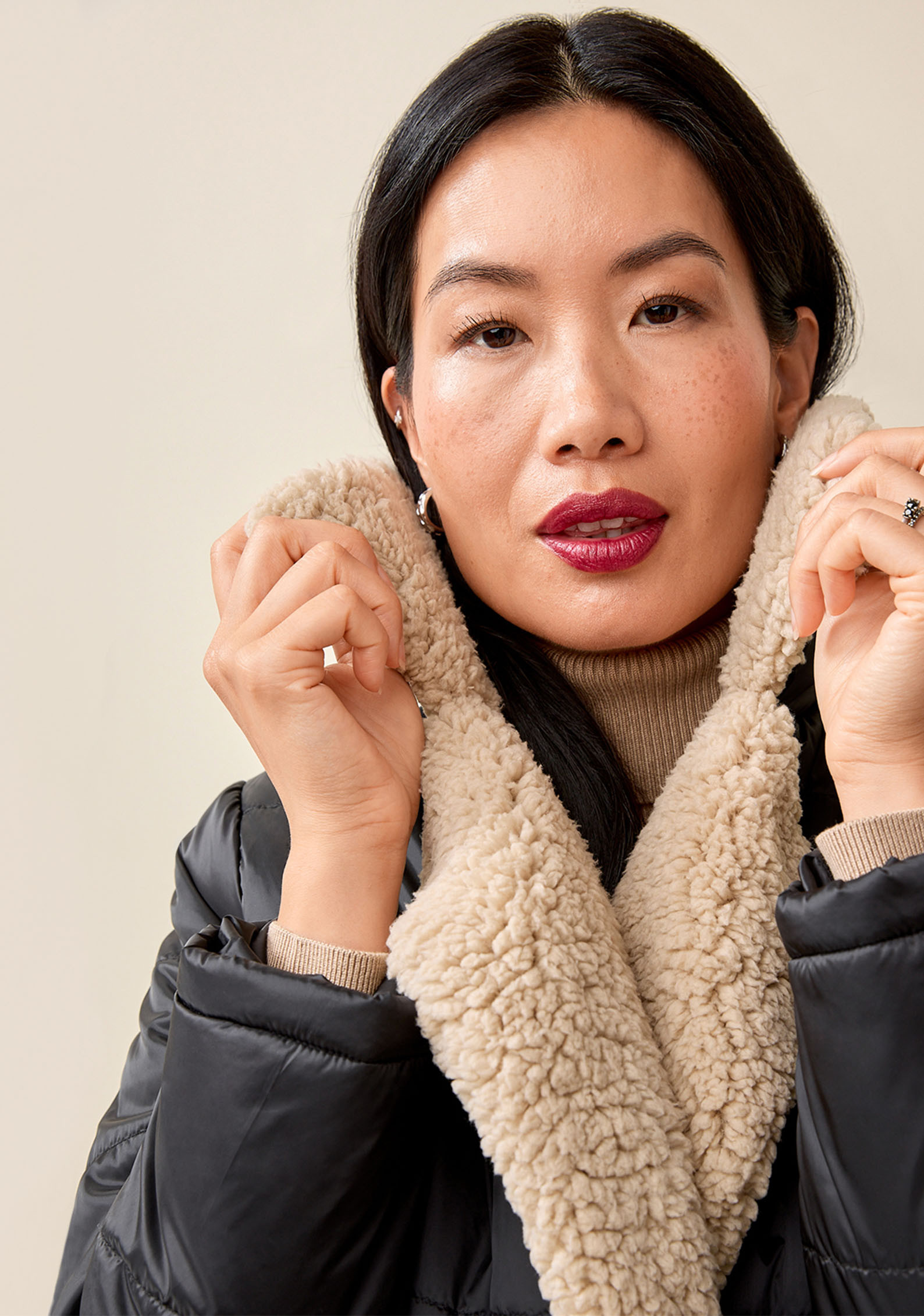 Sherpa Nylon Jacket