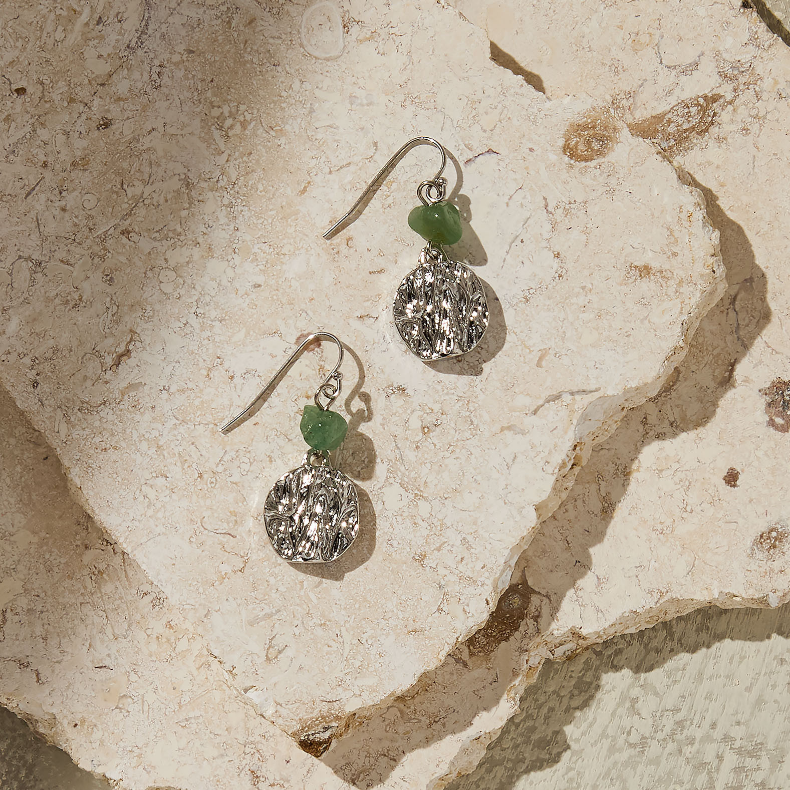 Circle Drop Earrings