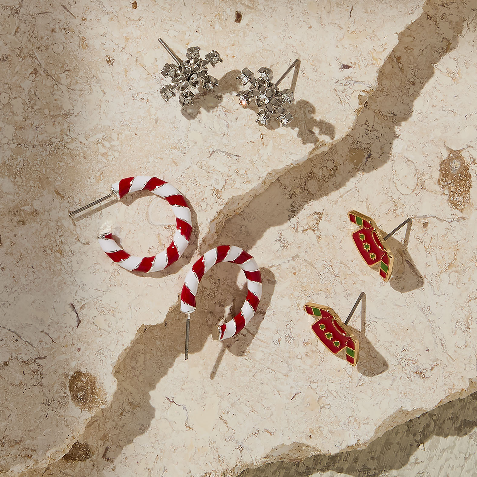 Festive Trio Earring Set