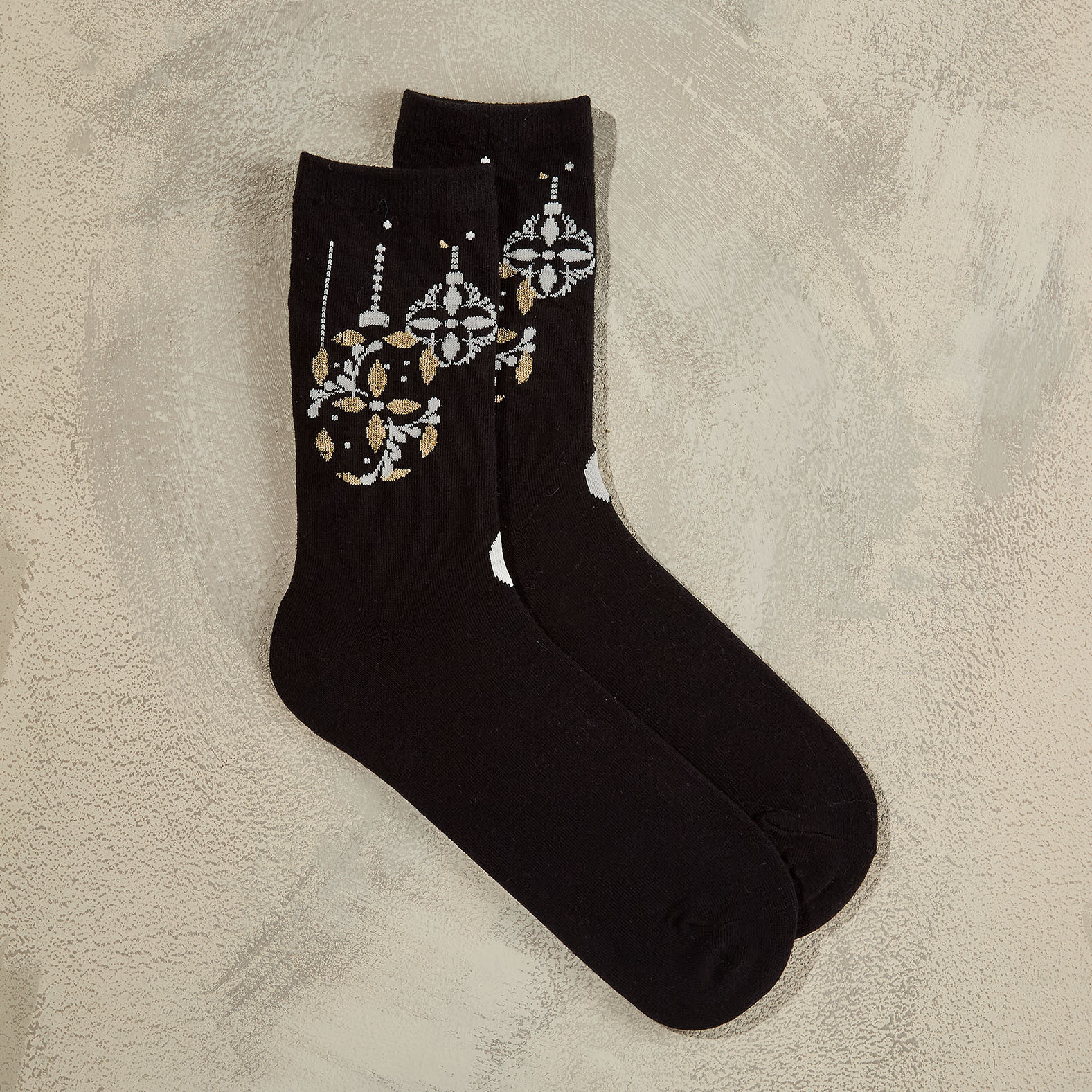 Holiday Ornament Crew Socks