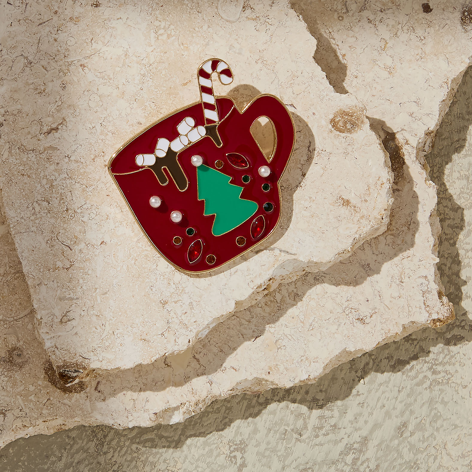 Novelty Mug Brooch