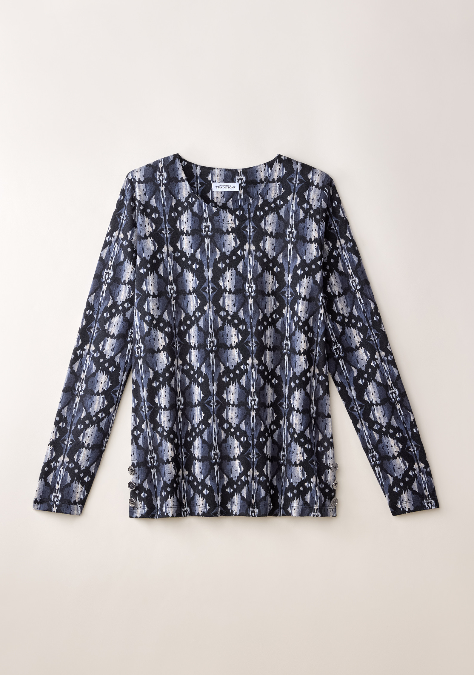 Printed Tunic Top