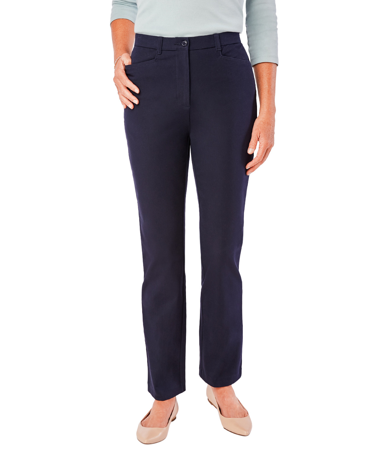 Bi-Stretch Curvy Essential Pant