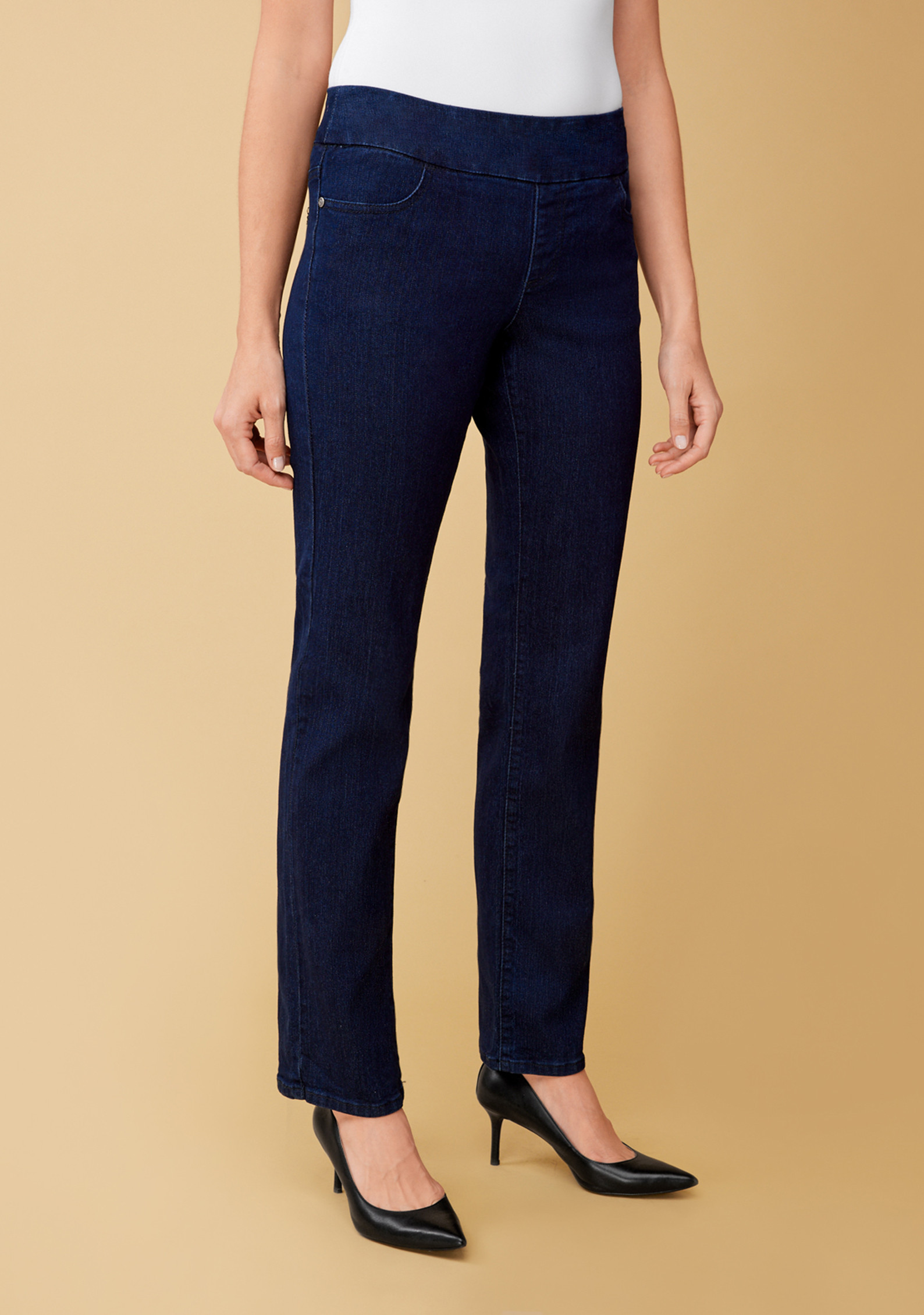 Basic Blue Comfort Jean Half Body