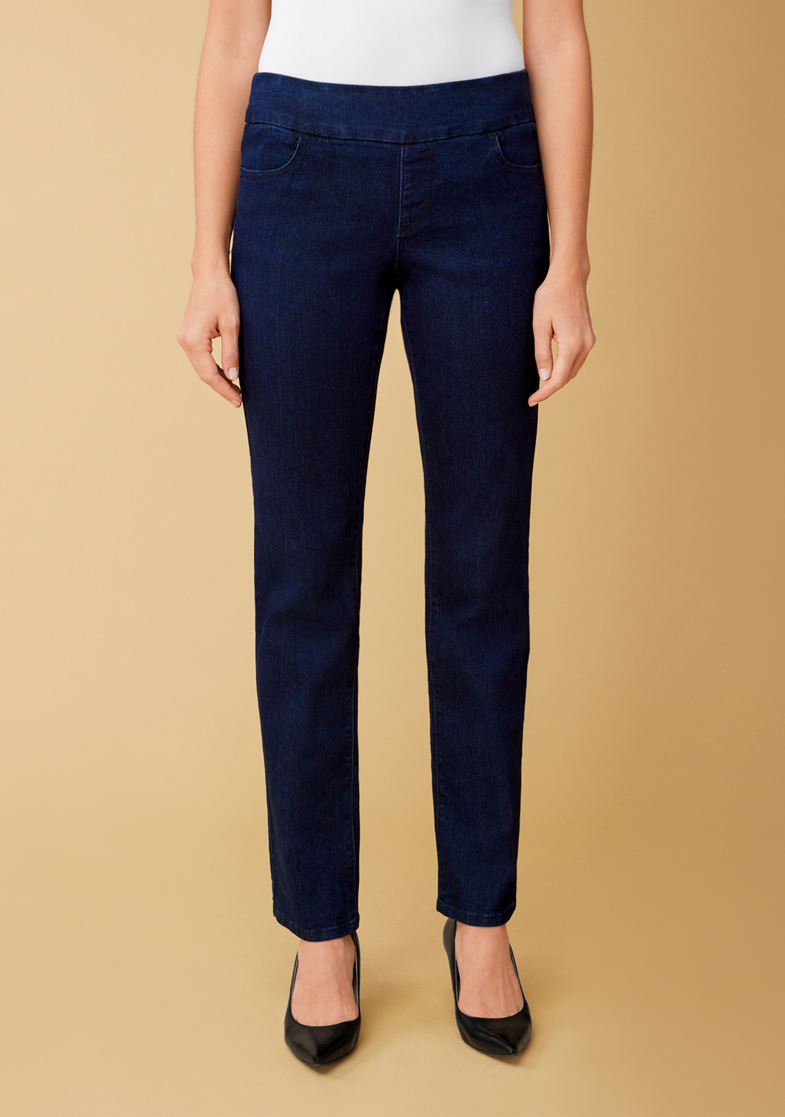 Basic Blue Comfort Jean Half Body