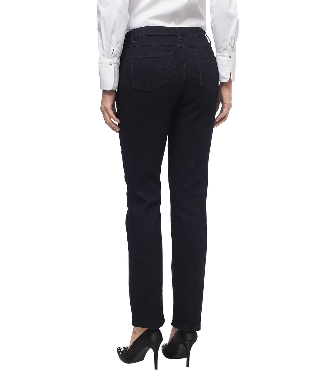 Women's jewelled dark wash Town jeans